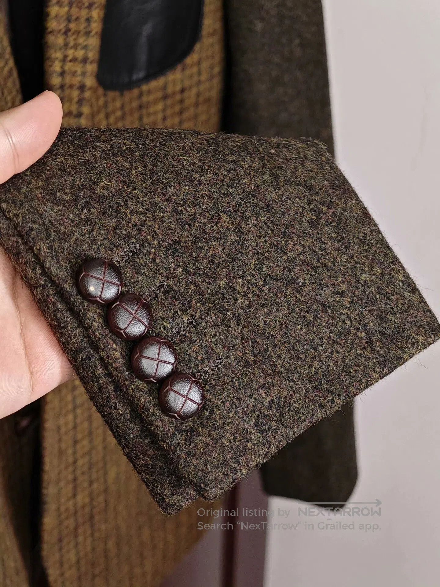 Japanese Brand Italian Wool Casual Blazer by Nico Gianni. Size US S / EU 44-46 / 1 - 4 Thumbnail