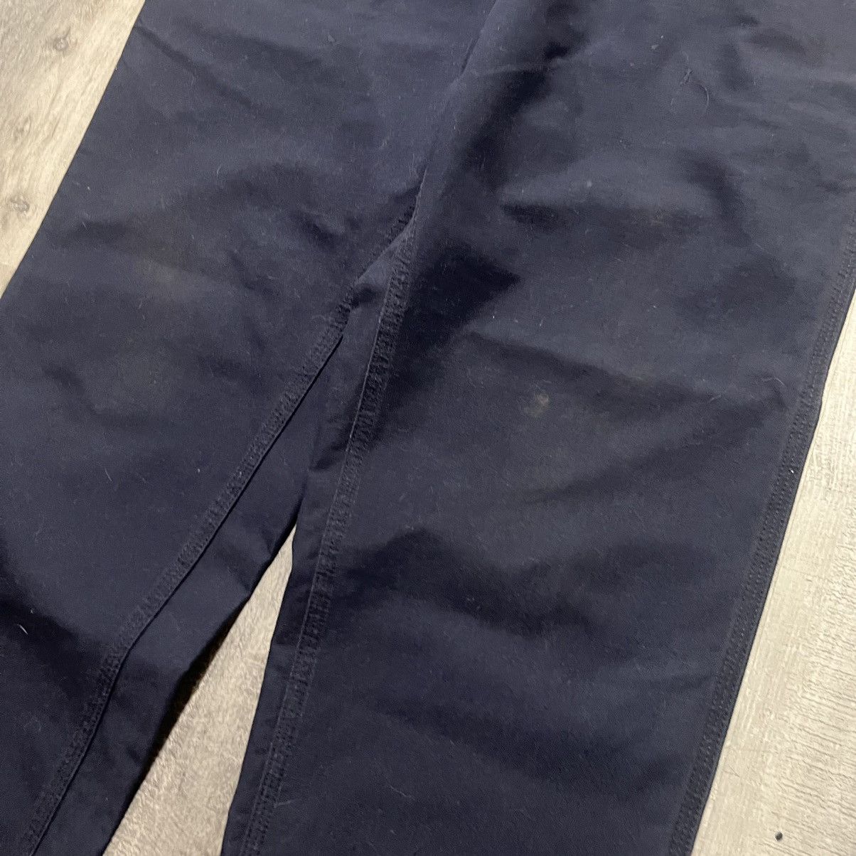 Carhartt Carhartt Navy Blue Canvas Carpenter Work Skater Pants Size US 36 / EU 52 - 4 Thumbnail