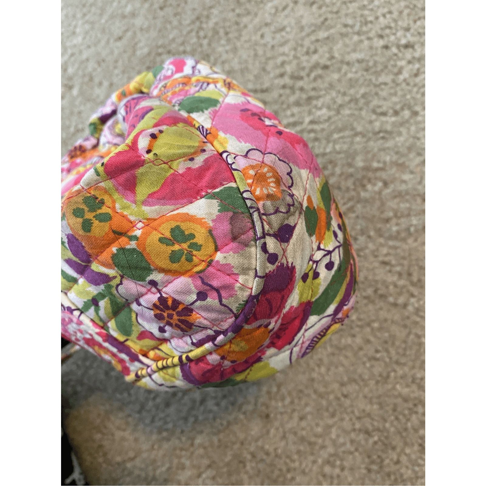 Vera Bradley Vera Bradley Frannie Crossbody Clementine Pink White, MP $65 Size ONE SIZE - 8 Thumbnail