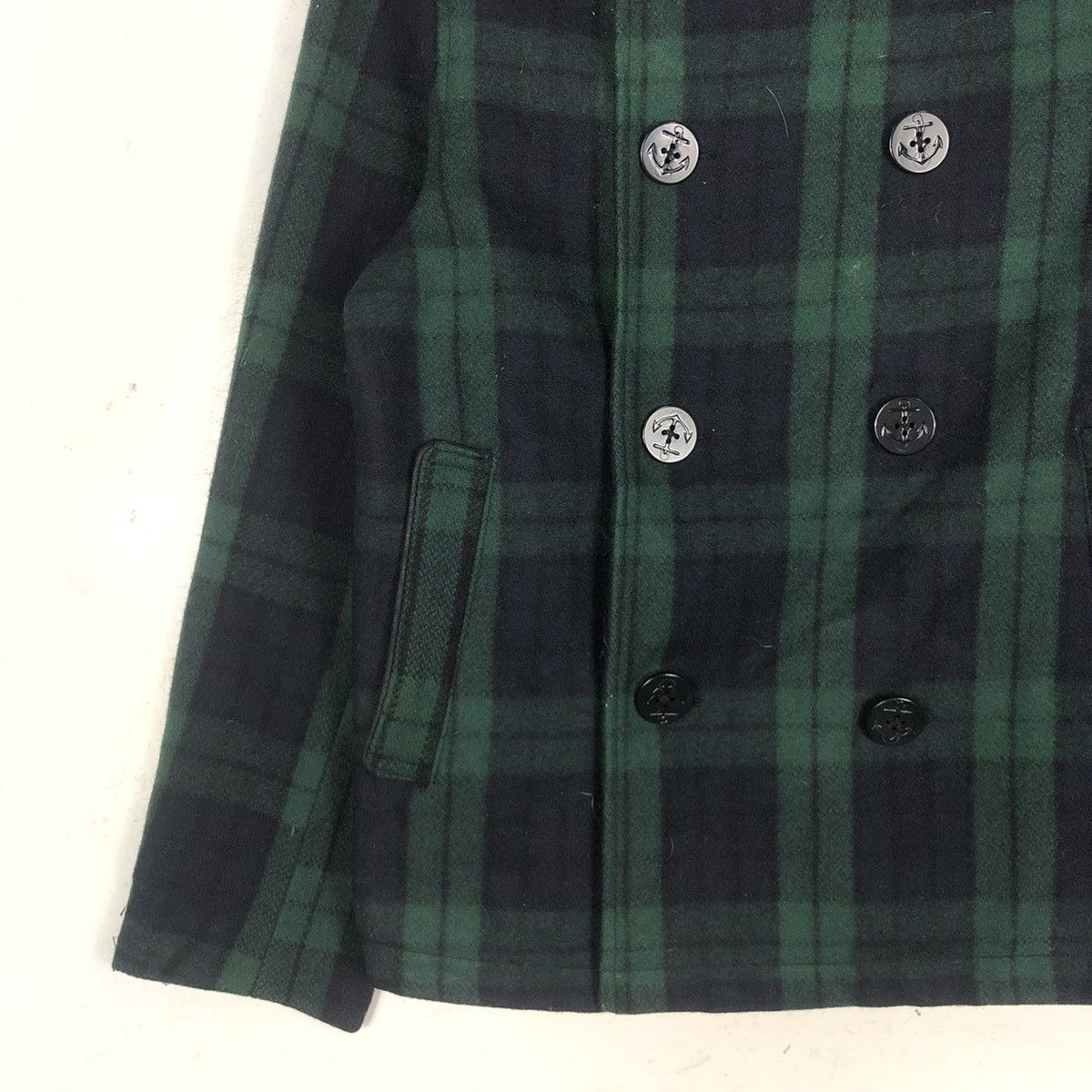 Japanese Brand TARTAN DUFFLE COAT Size M / US 6-8 / IT 42-44 - 3 Thumbnail