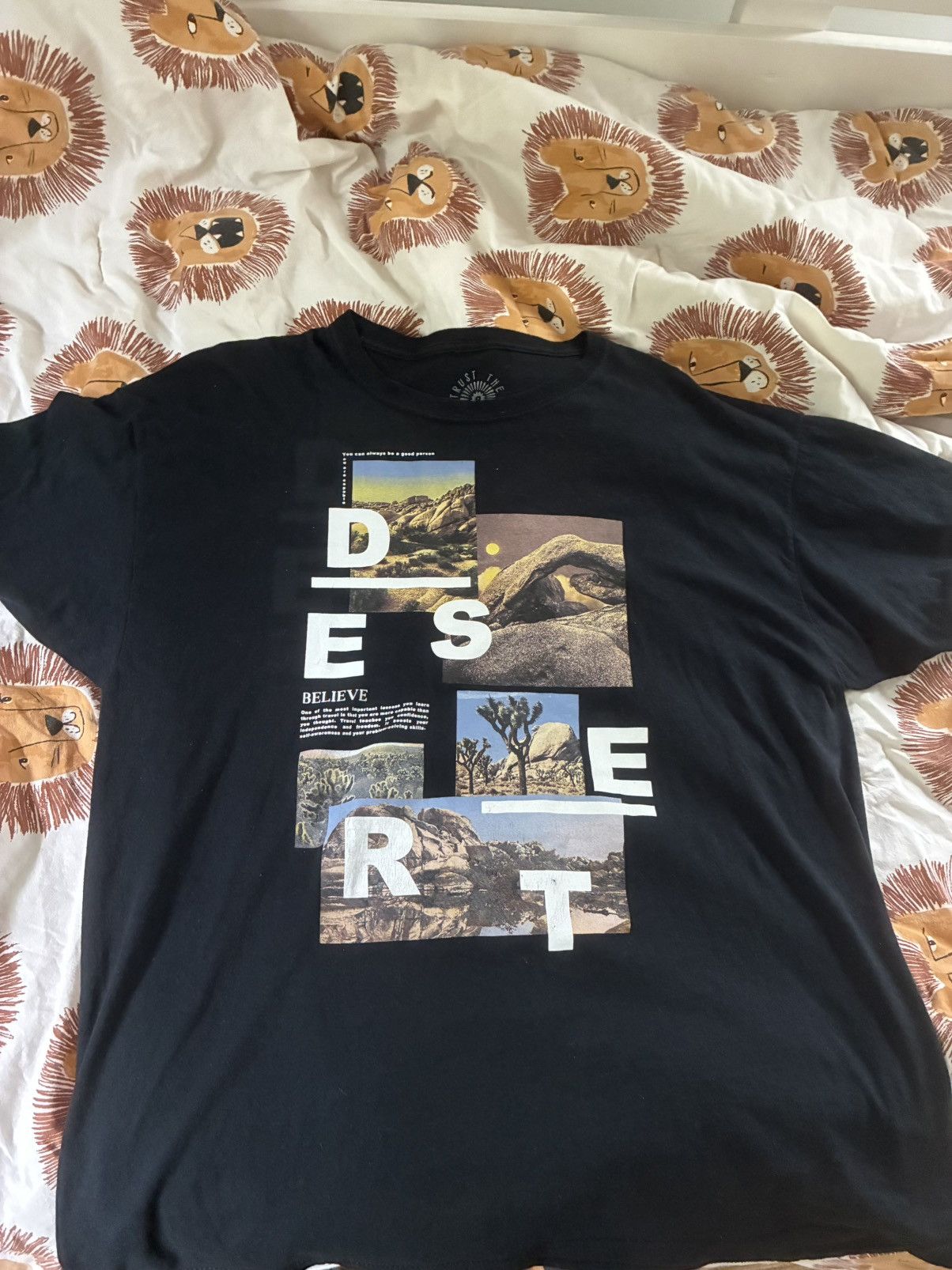Other Vintage Desert Tee Size US XL / EU 56 / 4 - 1 Thumbnail