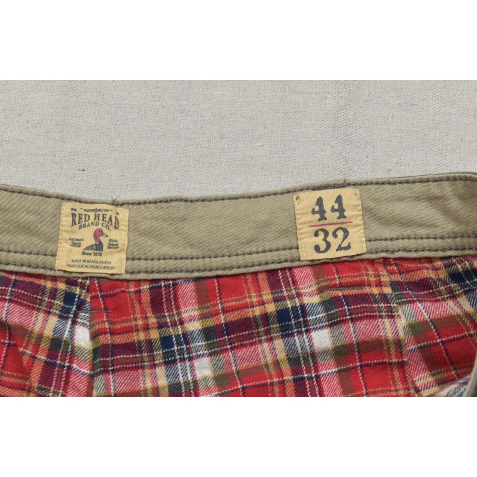 Vintage Red Head Fulton Flannel Lined Cargo Pants Men 44x32 Gray Cotton Flex Relaxed NEW Size US 44 / EU 60 - 6 Thumbnail