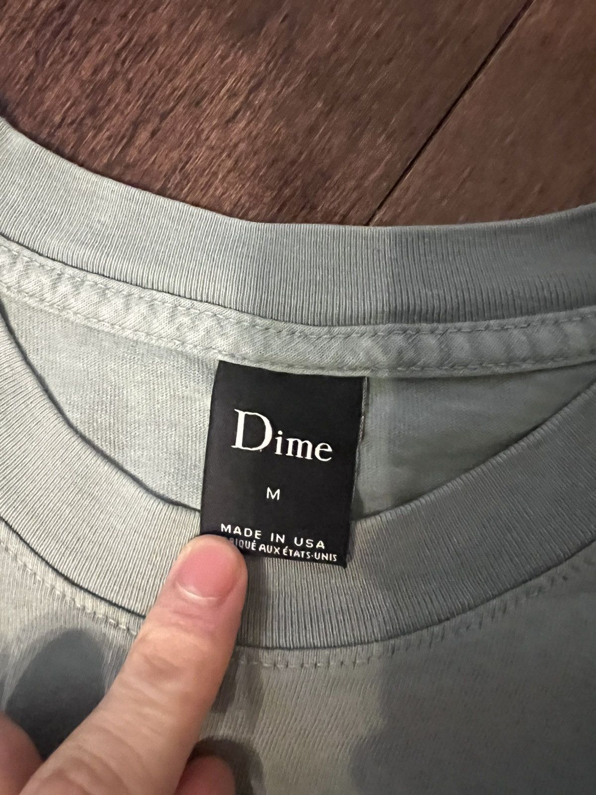 Dime Dime khaki tee Size US M / EU 48-50 / 2 - 2 Thumbnail