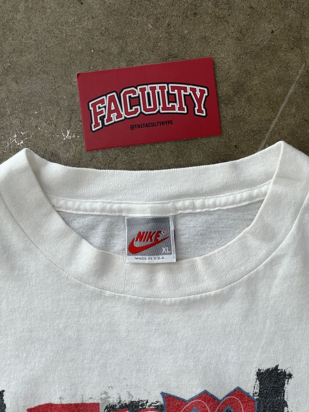 Nike Vintage 90s Nike Germany Soccer Single Stitch Tee XL Size US XL / EU 56 / 4 - 3 Thumbnail