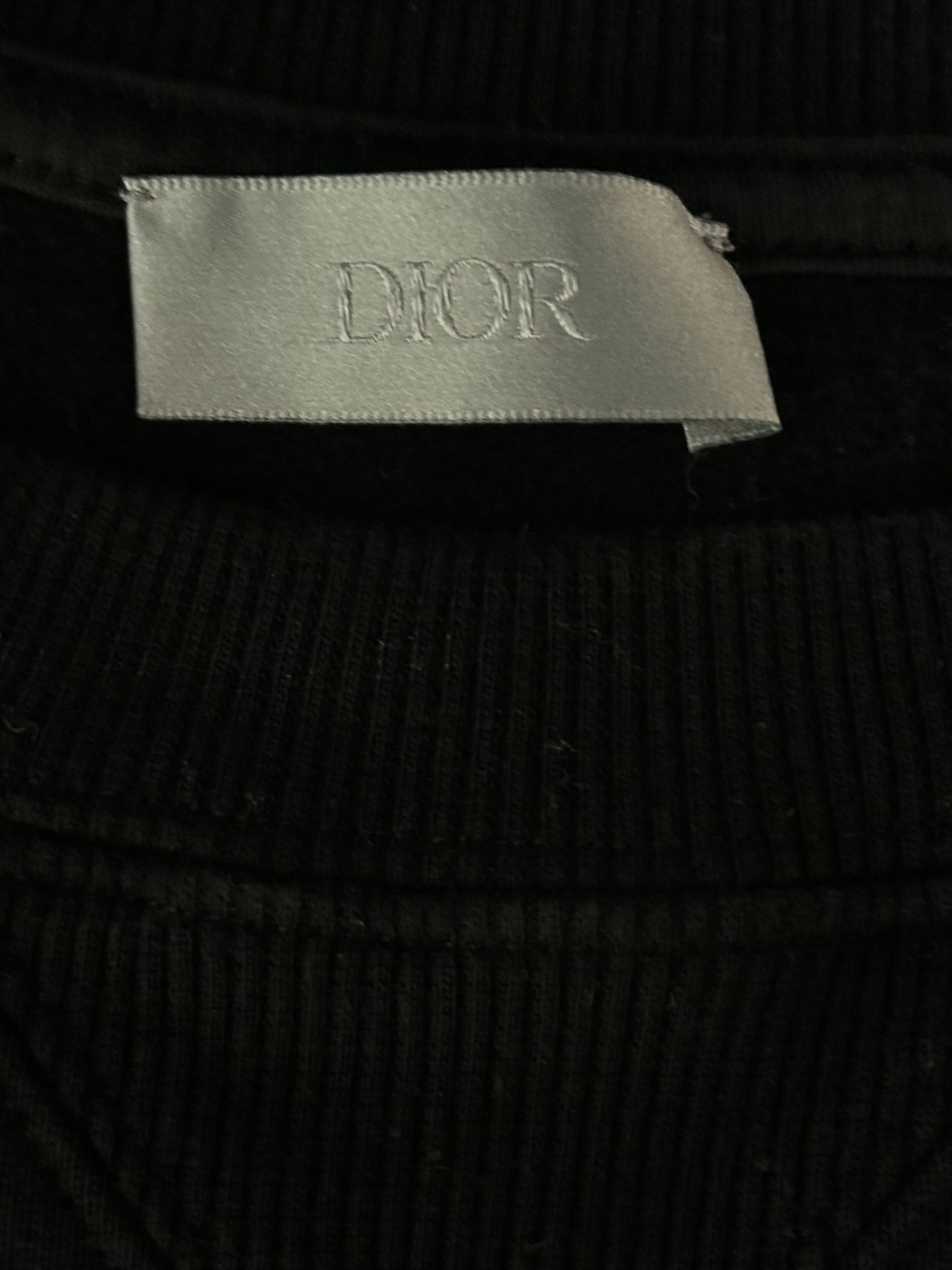 Dior Dior Daniel Arsham Black & Blue Logo Sweater Size US M / EU 48-50 / 2 - 3 Thumbnail