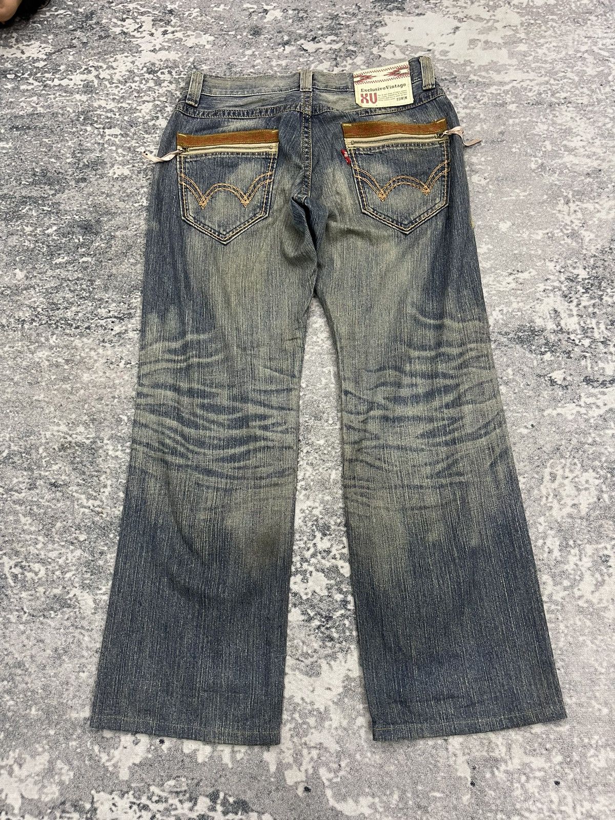 Edwin Edwin XV Baggy faded blue denim s6 Size US 32 / EU 48 - 11 Thumbnail