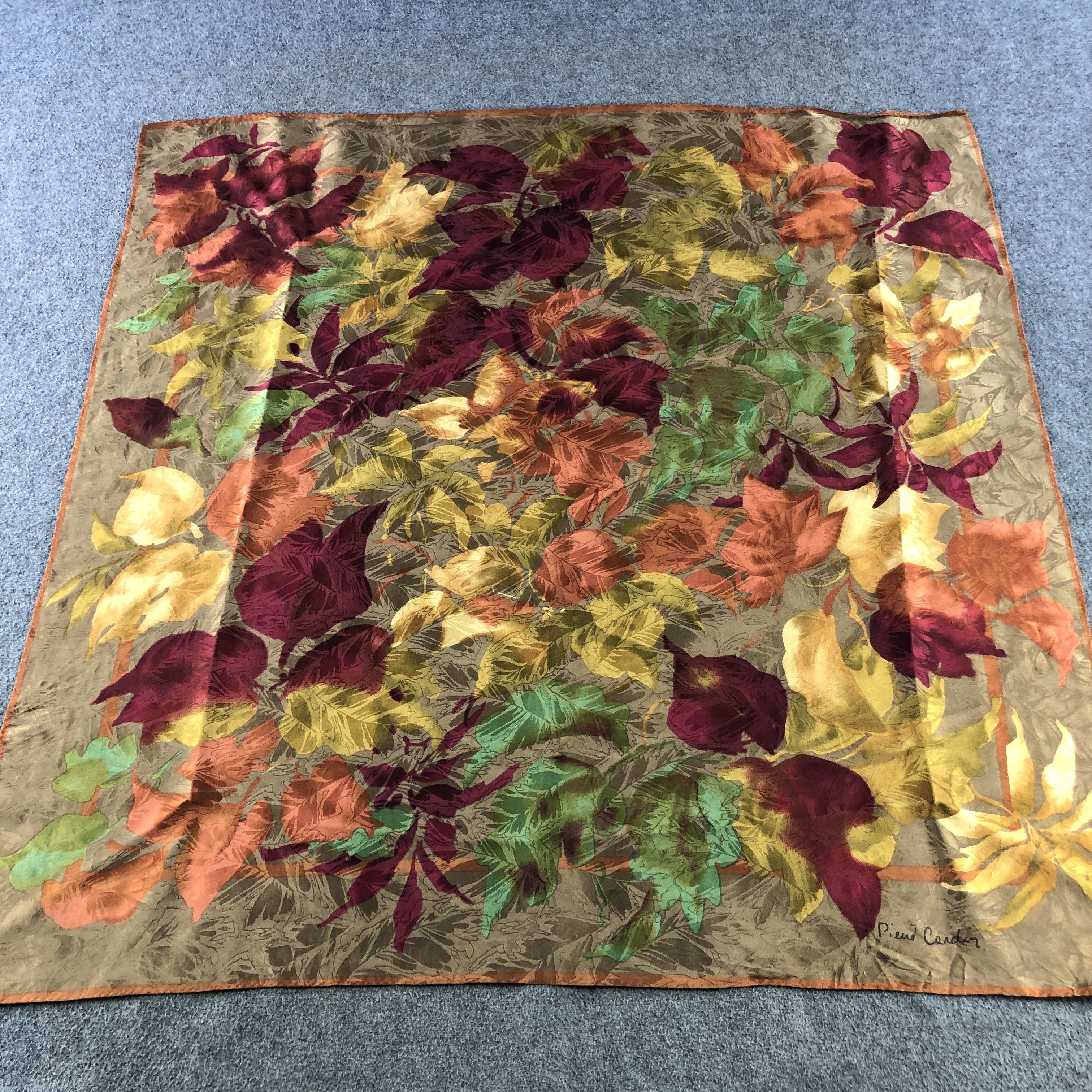 Pierre Cardin Pierre Cardin Silk Scarf M1373 Size ONE SIZE - 2 Thumbnail