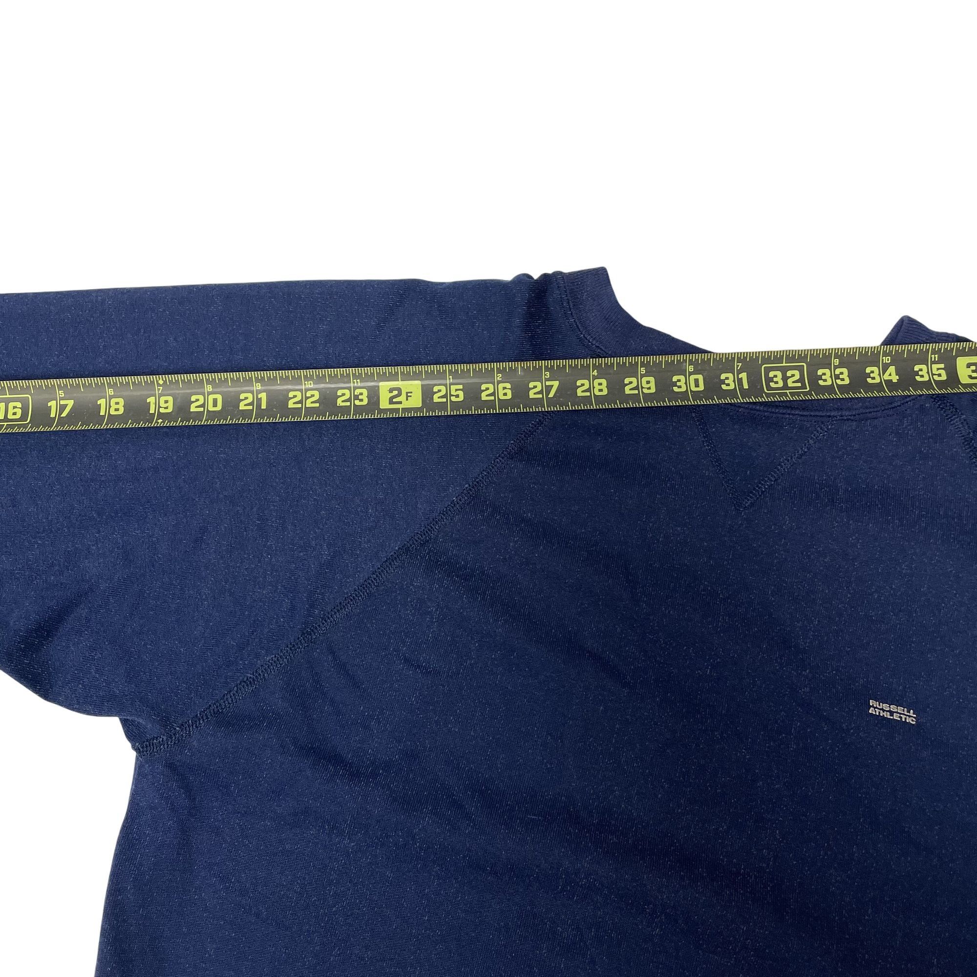 Russell Athletic Vtg Russell Athletic Heather Blue Workout Gym Sweatshirt Size US XL / EU 56 / 4 - 11 Thumbnail
