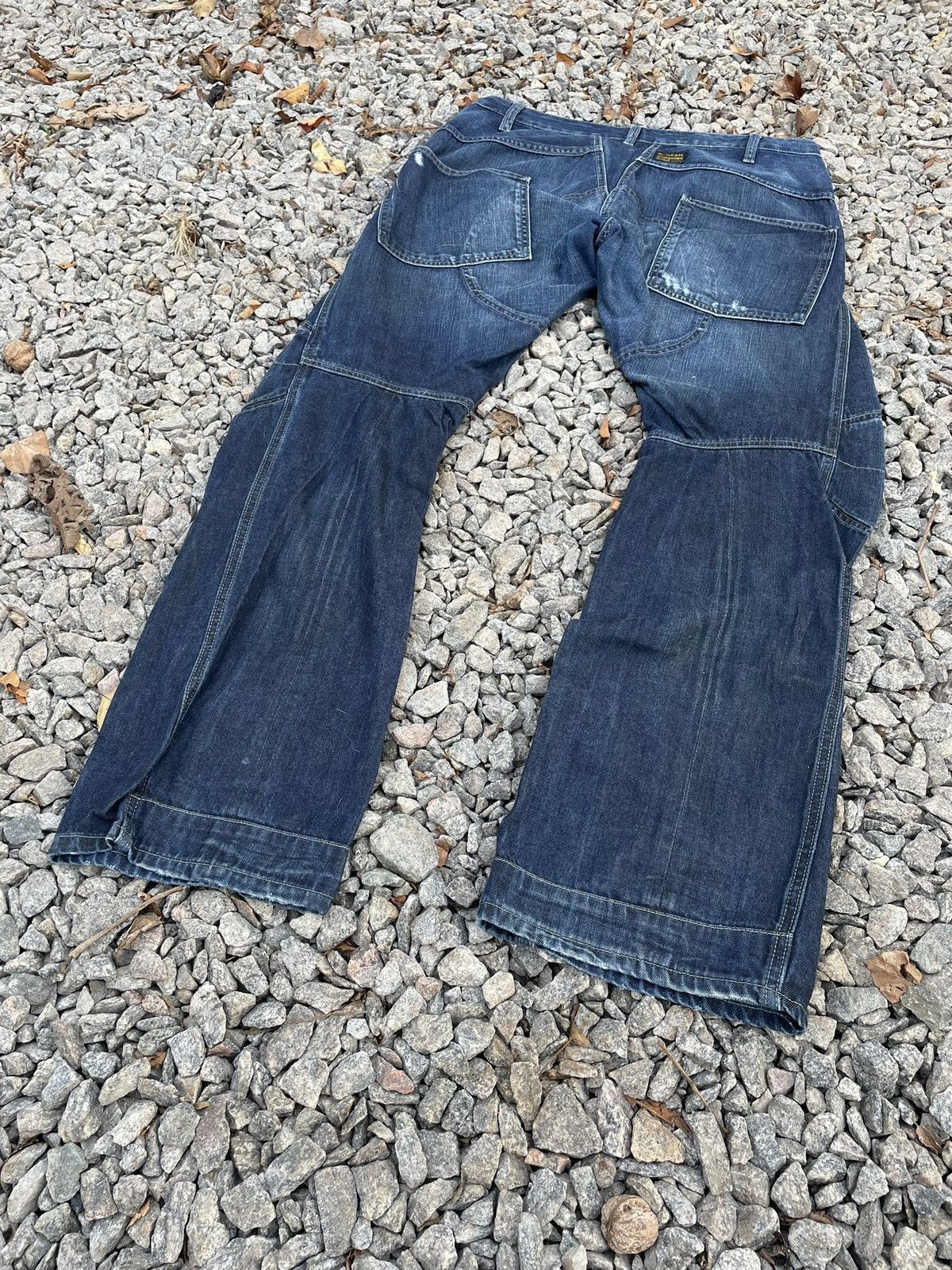 G-Star × Vintage G-Star Raw Vintage Avant Gard Jeans Y2K Rap Size US 32 / EU 48 - 8 Thumbnail