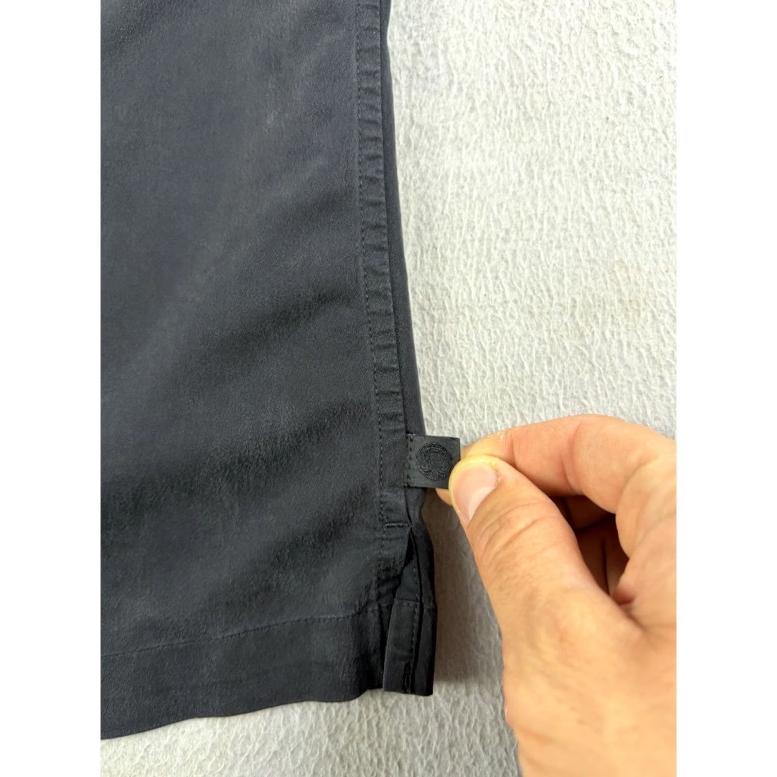Lululemon Lululemon Shirt Men’s Large Black Loop Camp Collar Button Up Short Sleeve Relaxed Fit Regular Size L Mens Size US L / EU 52-54 / 3 - 7 Thumbnail