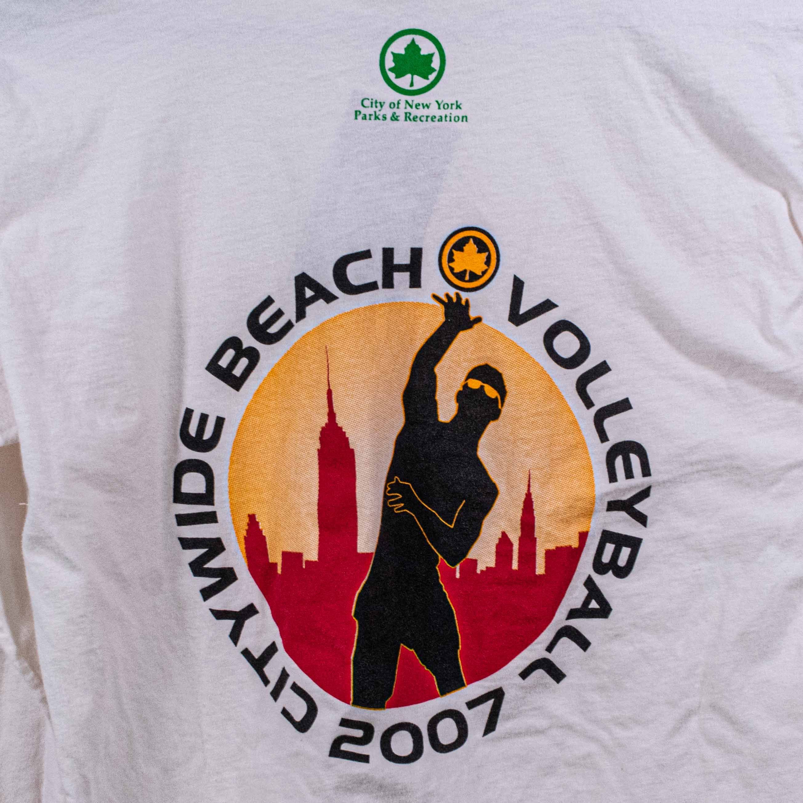 Vintage New York City Parks Recreation Volleyball T-Shirt Longsleeve Size XL / US 12-14 / IT 48-50 - 8 Thumbnail