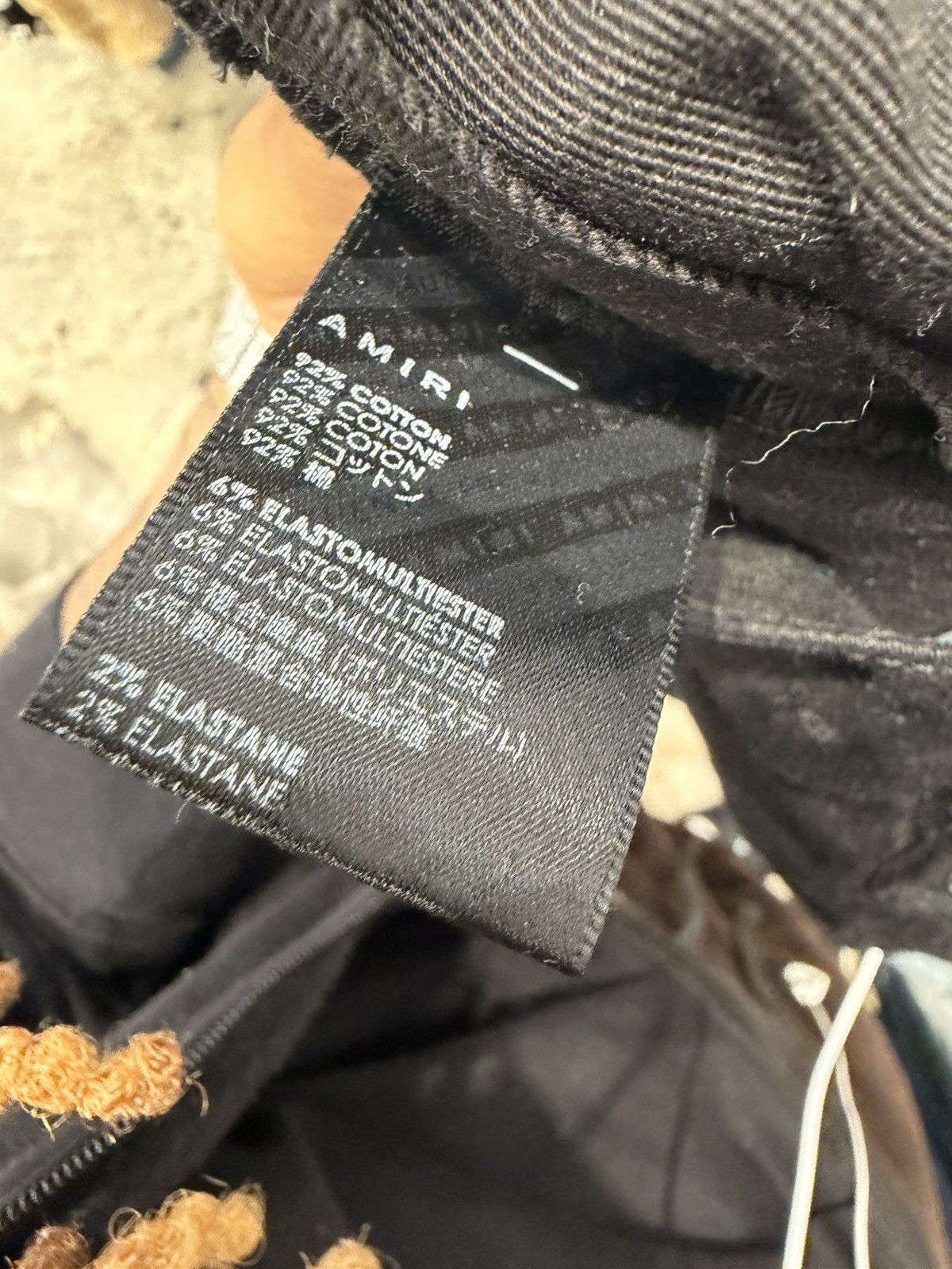 Amiri Amiri Serif Logo Jeans Size US 36 / EU 52 - 6 Thumbnail