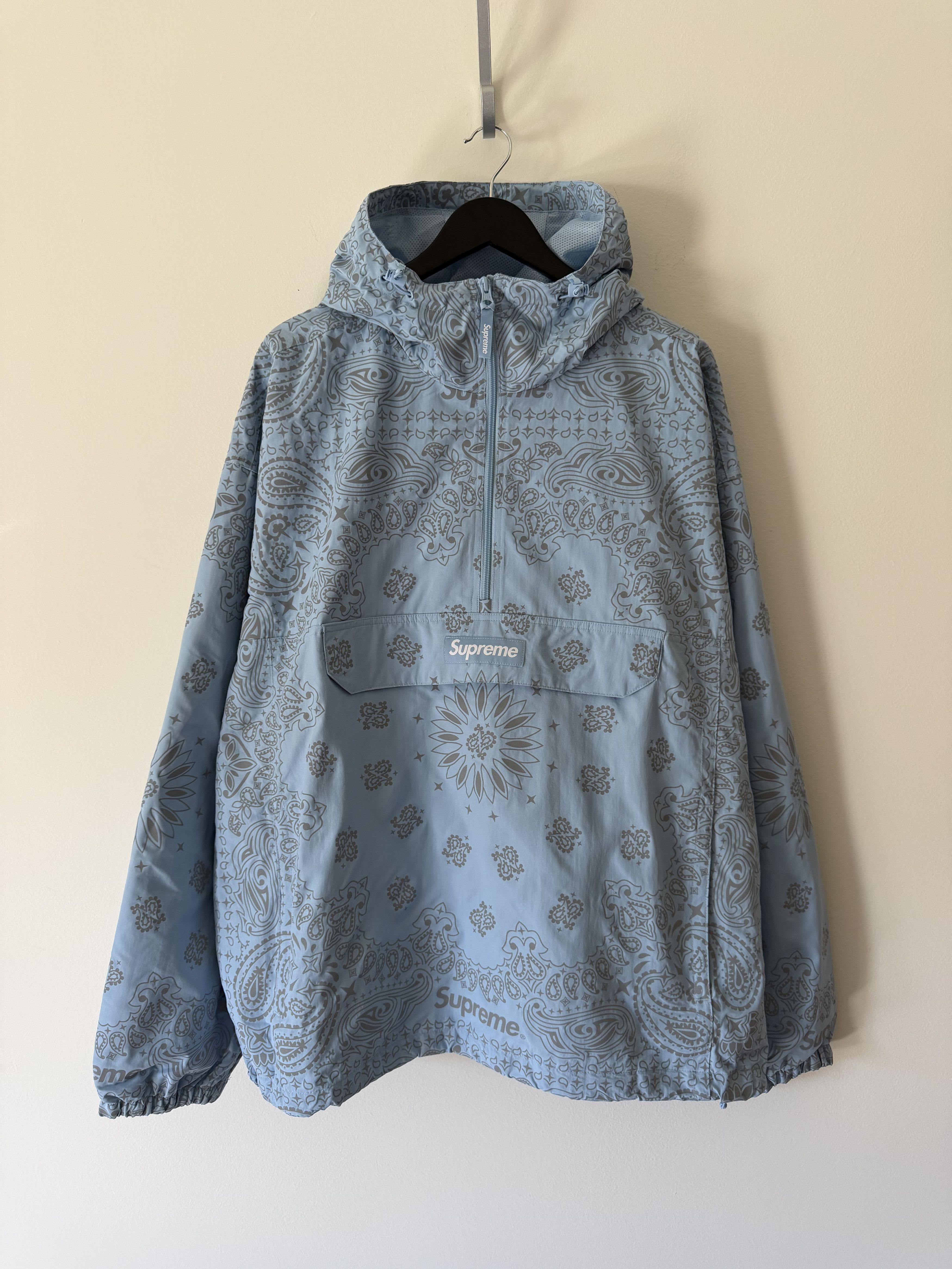 Supreme Supreme Reflective Bandana Anorak (SS26) Brown Size Large