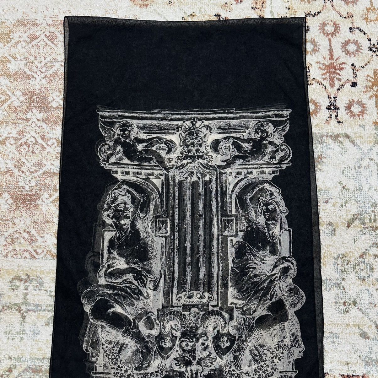 Vintage Vintage Handkerchief Silk Band Old Money Italy Size ONE SIZE - 4 Thumbnail