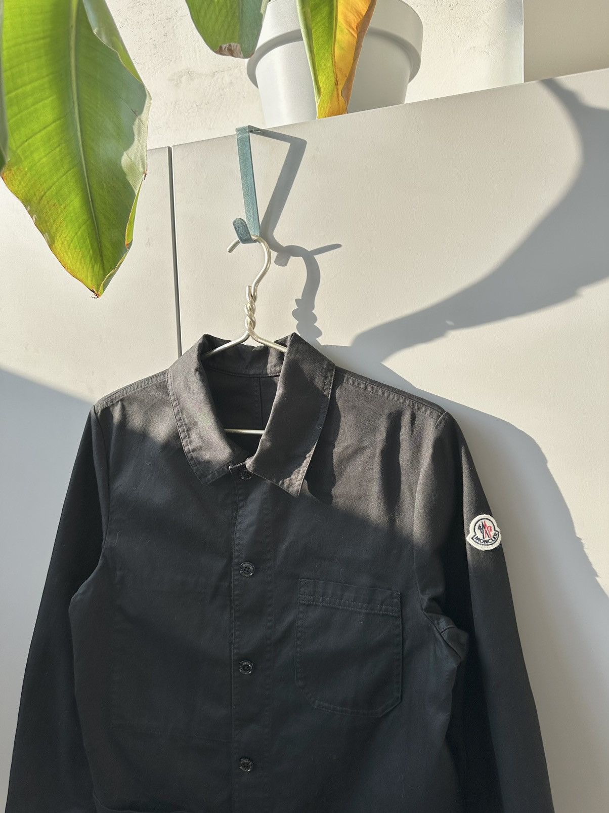 Moncler Moncler Black Over Shirt Jacket Men’s 2 Size US M / EU 48-50 / 2 - 1 Thumbnail