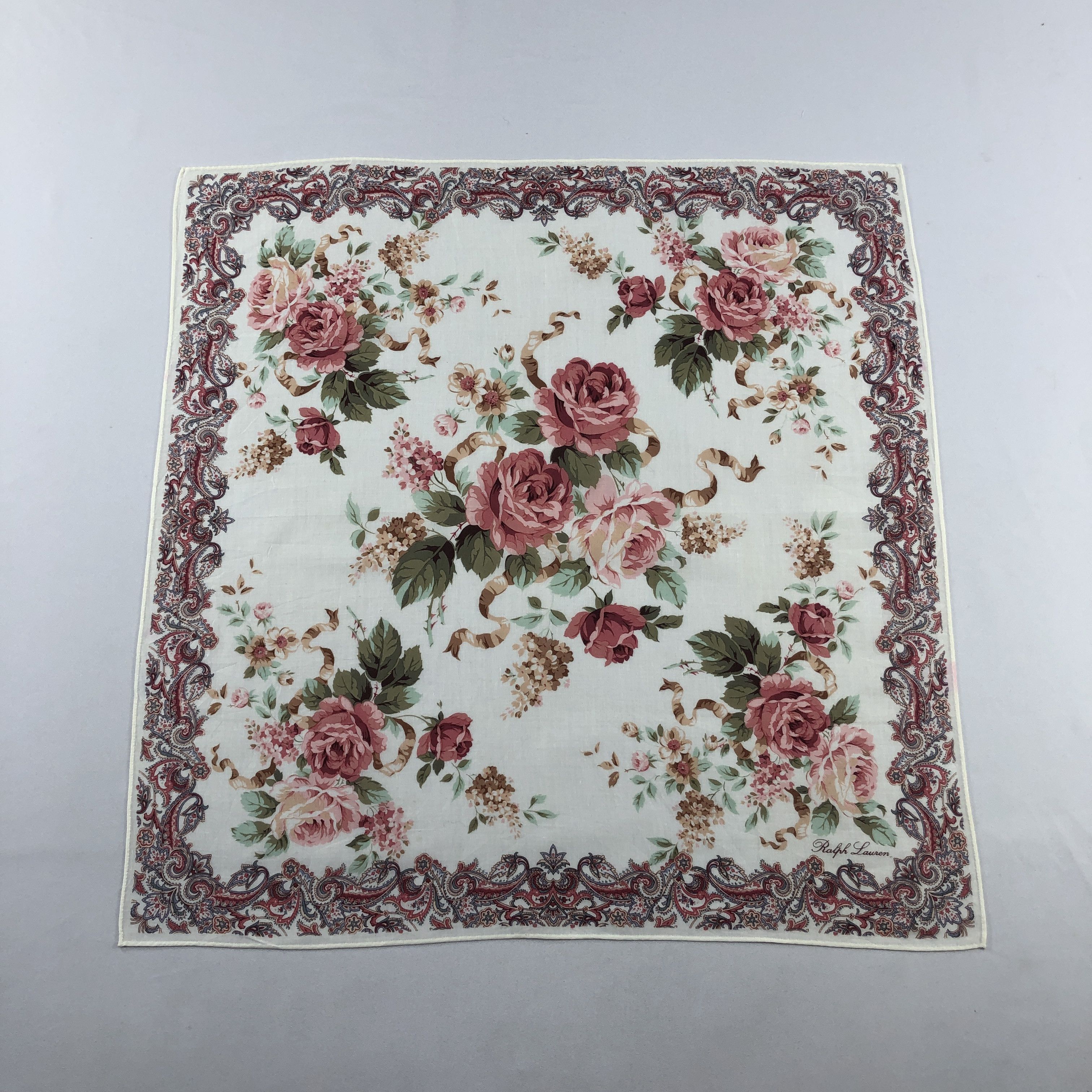 Ralph Lauren Ralph Lauren Handkerchief Neckerchief Bandana H3089 Size ONE SIZE - 1 Thumbnail