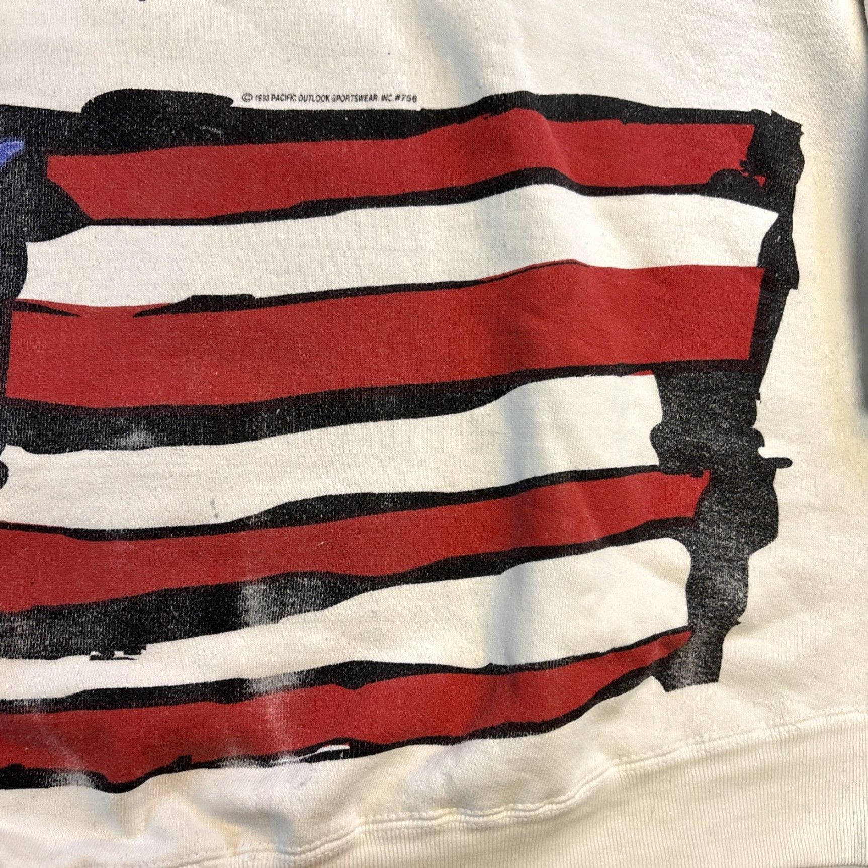 Vintage VINTAGE Team Gear World Cup USA ‘94 Crewneck Sweater Mens XL White United States Size US XL / EU 56 / 4 - 5 Thumbnail