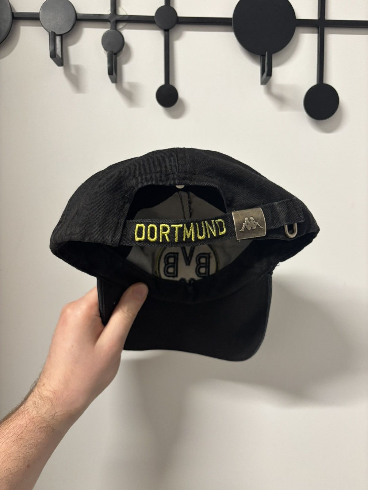Kappa Borussia Dortmund 09/12 vintage football cap bundesliga rare Size ONE SIZE - 2 Thumbnail