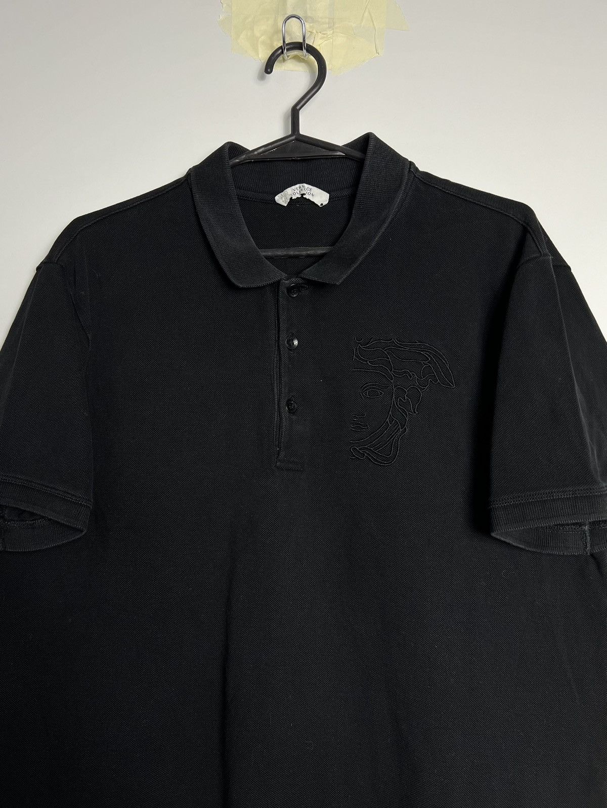 Versace Polo Shirt Versace Collection Black Medusa Size US L / EU 52-54 / 3 - 2 Thumbnail
