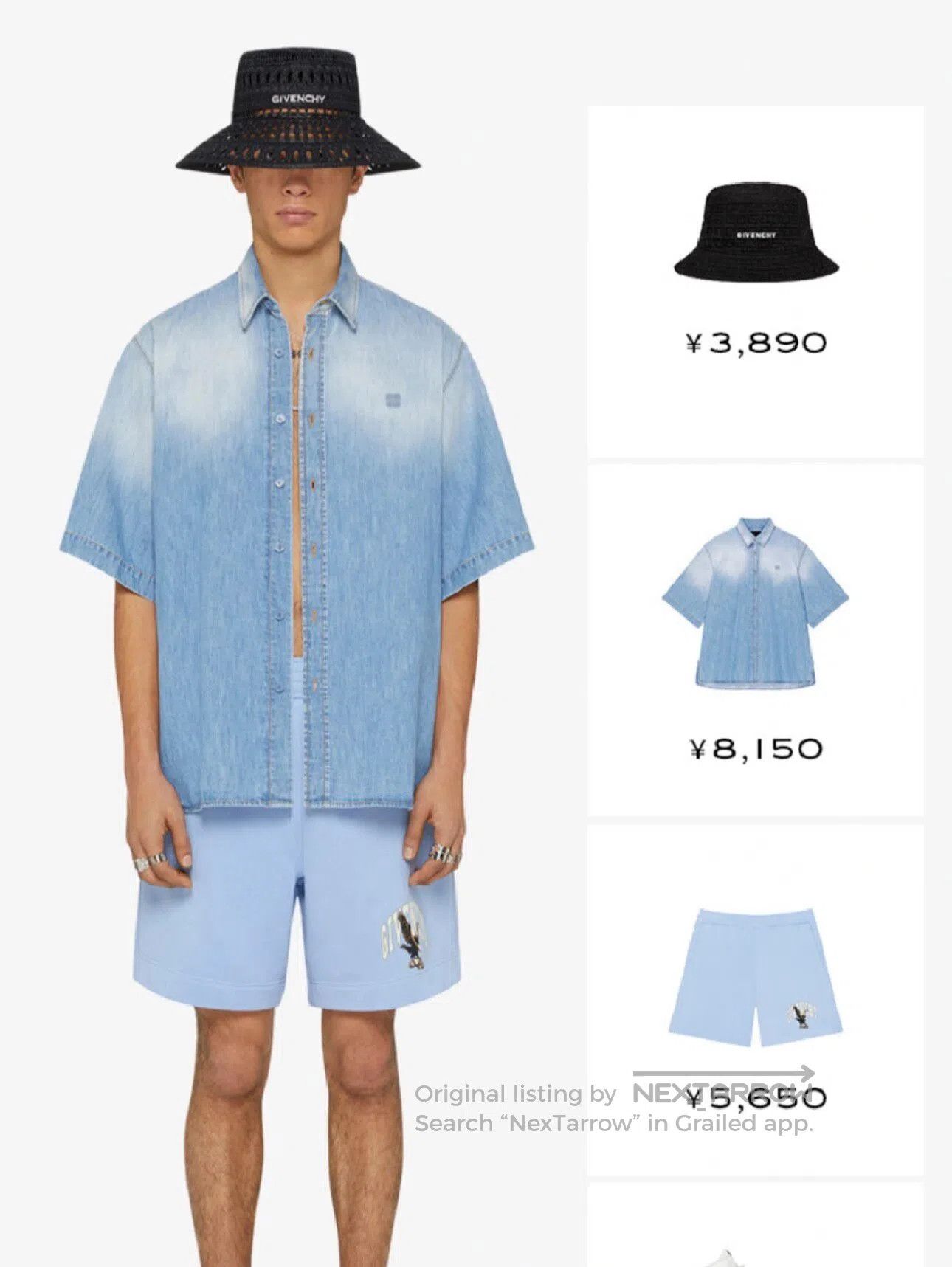 Givenchy Givenchy size S Eagle shorts| Size US 27 - 3 Thumbnail