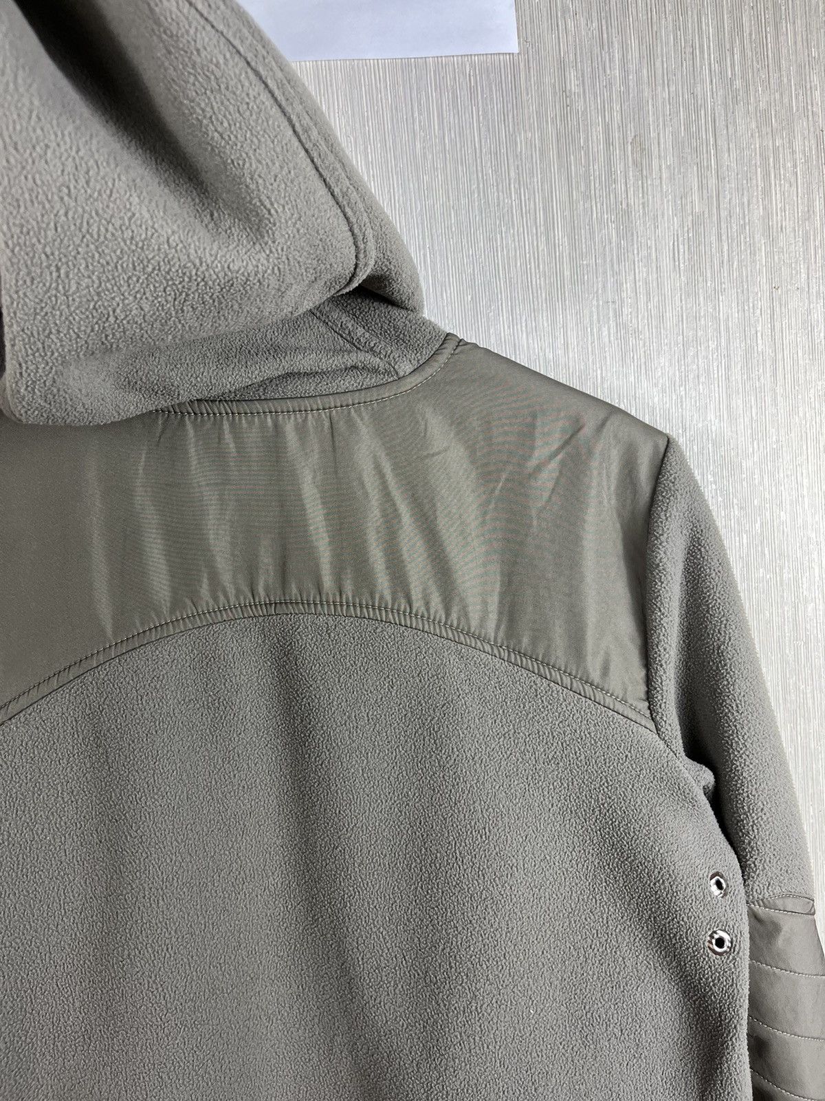 Nike × Vintage Vintage Nike y2k zip ninja fleece sherpa sweatshirt hoodie Size S / US 4 / IT 40 - 24 Thumbnail