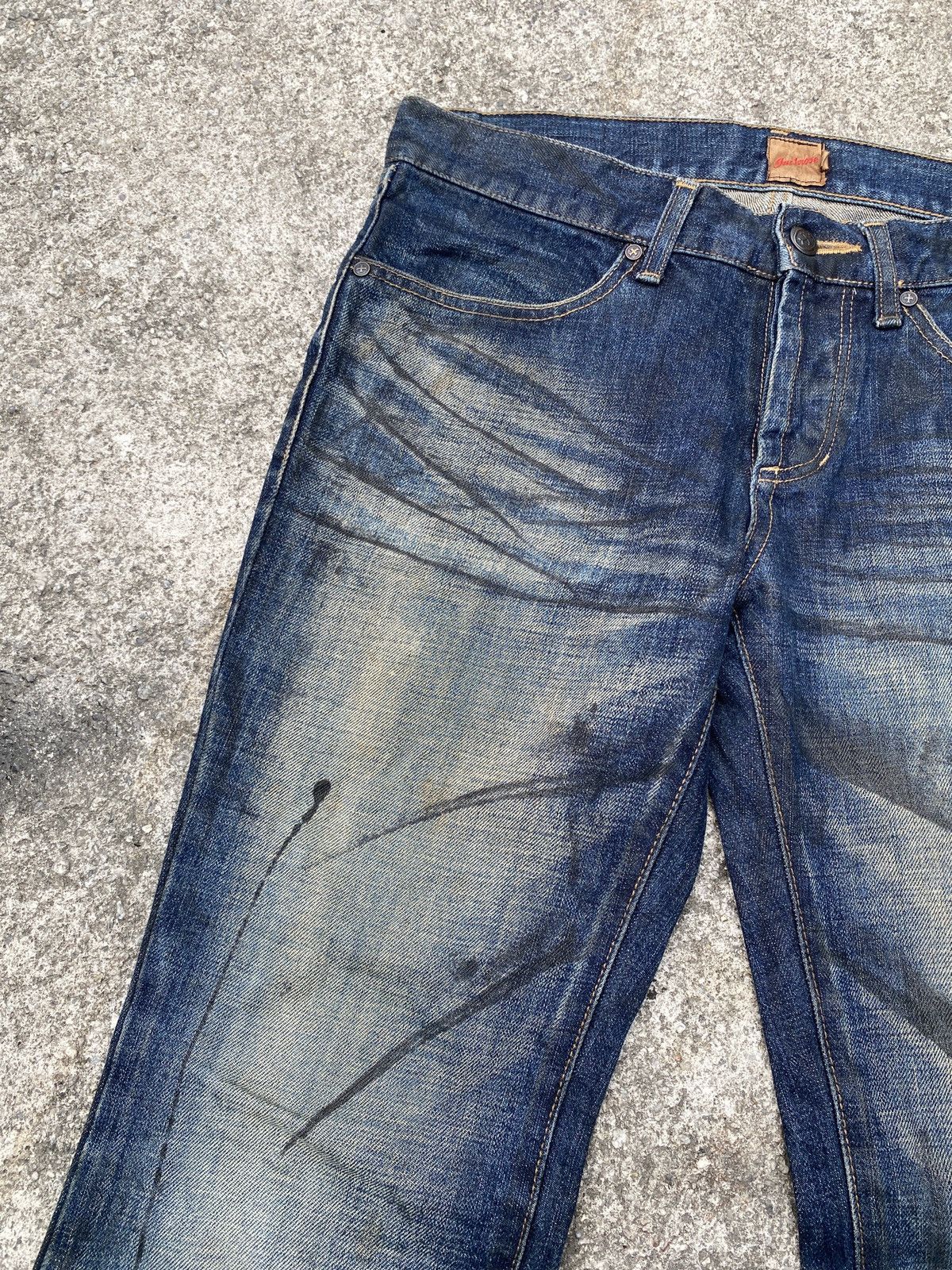 Jack Rose Japan Claws Mark Design Flare Denim
