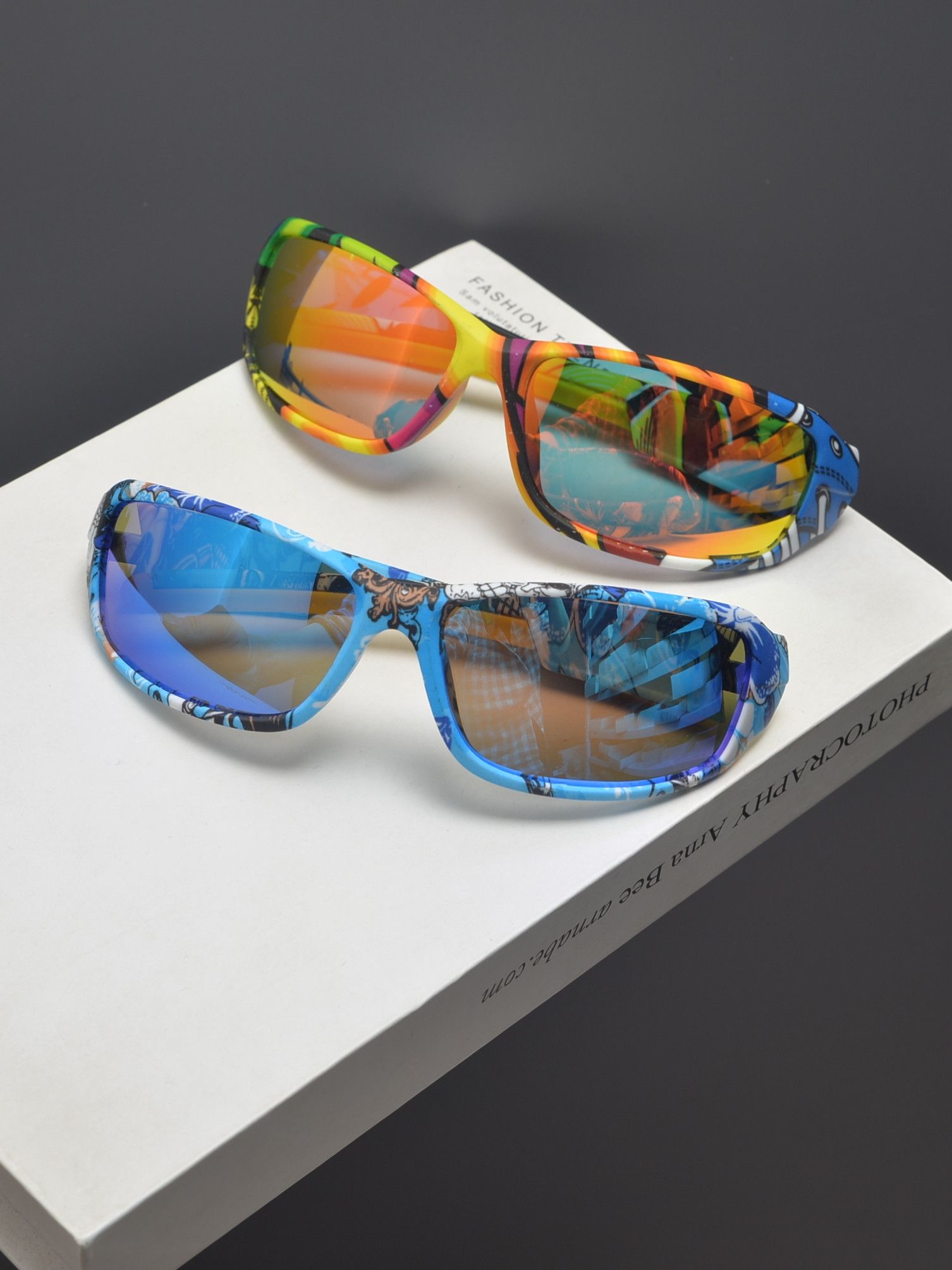 Electric Visual New Design Street ins style custom avant-garde sunglasses Size ONE SIZE - 3 Thumbnail