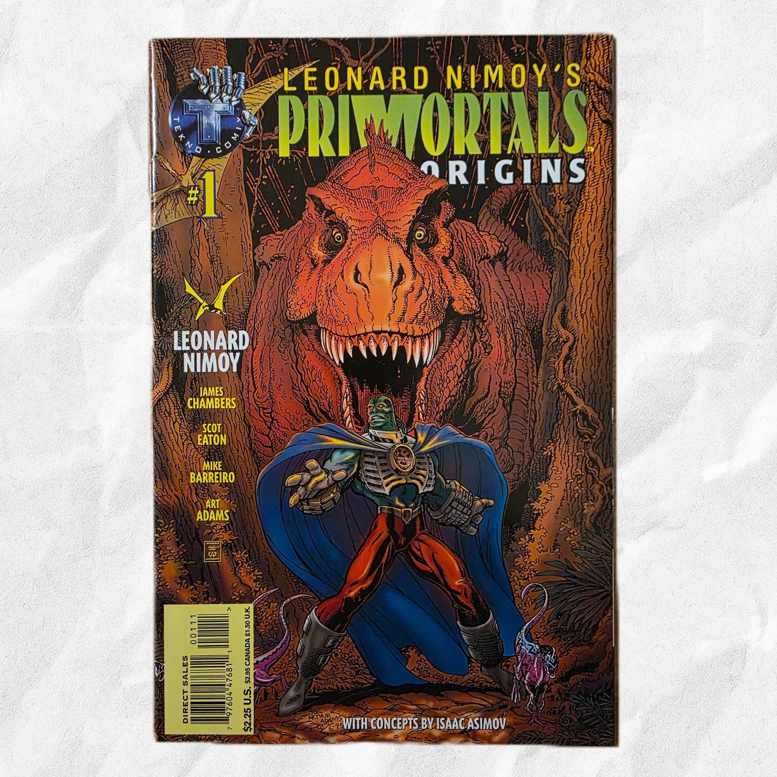 Other Primortals #1 NM 1995 Leonard Nimoy Tekno Comic (C) Size ONE SIZE - 5 Thumbnail