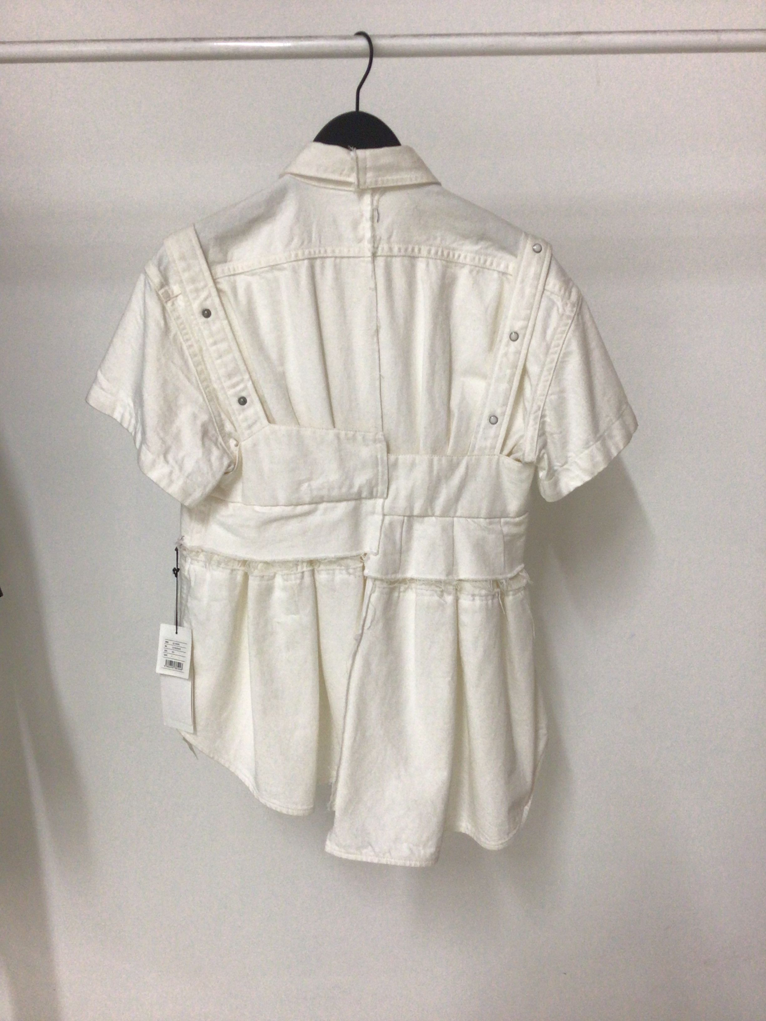 Sacai Sacai White Shirt Size S / US 4 / IT 40 - 2 Thumbnail