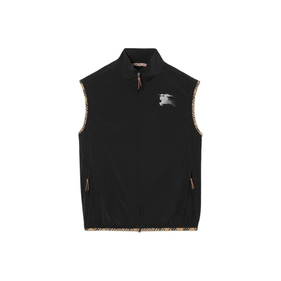 Burberry Burberry Check Trim Vest Black Size L Size US L / EU 52-54 / 3 - 1 Thumbnail