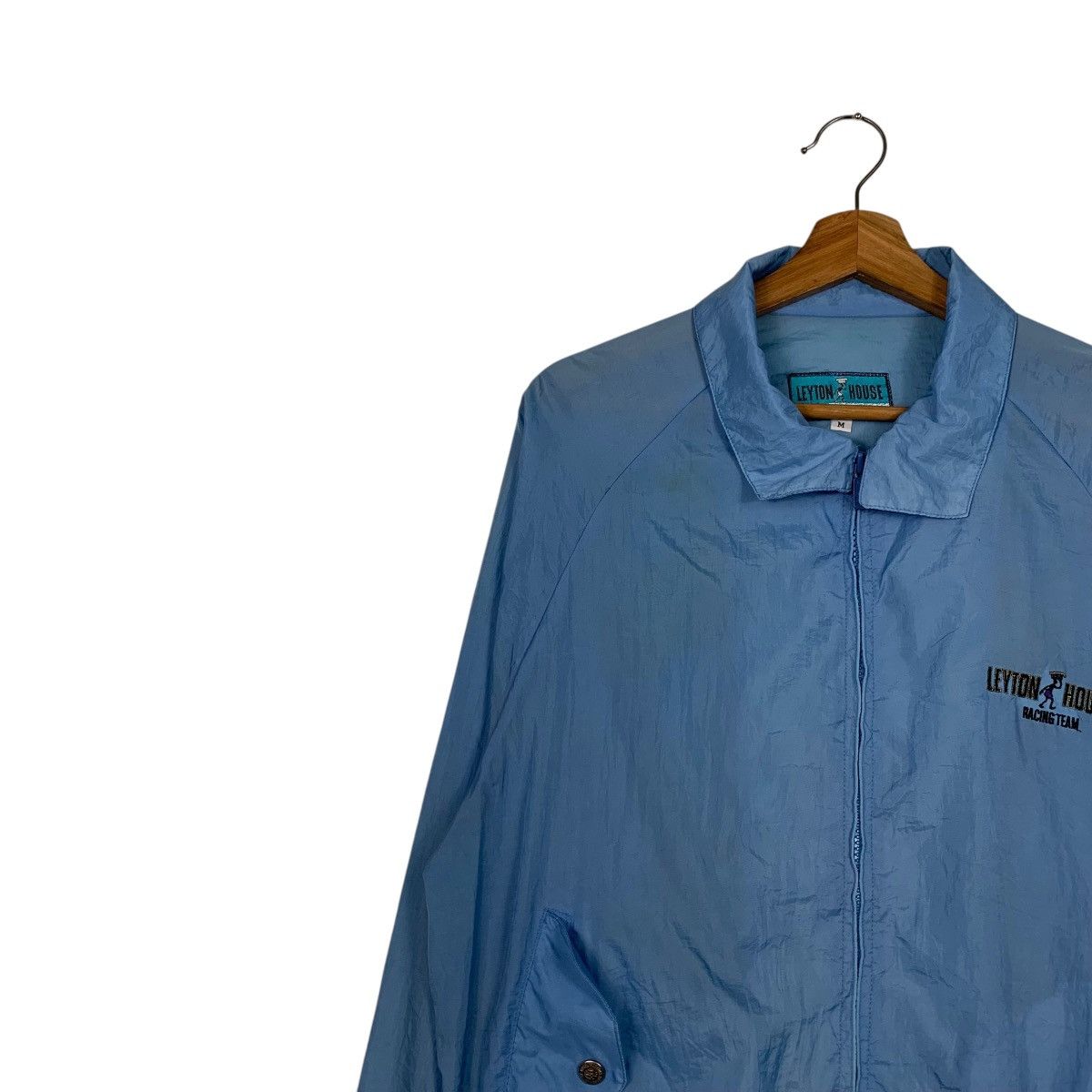 Japanese Brand 90’s LEYTON HOUSE Racing Team Light Jacket #2313-C103 Size US M / EU 48-50 / 2 - 8 Thumbnail