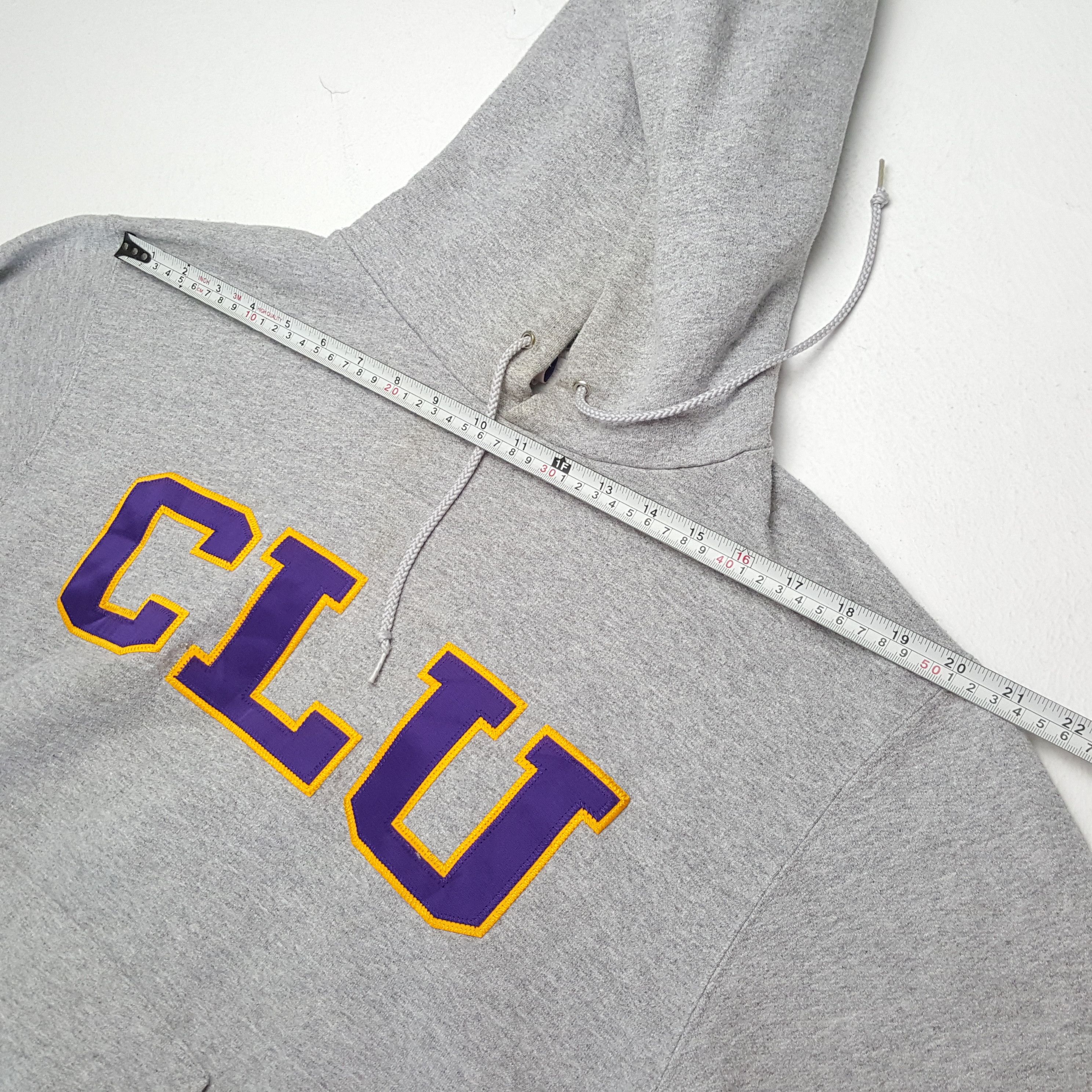 Vintage CLU x CHAMPION University College Hoodies