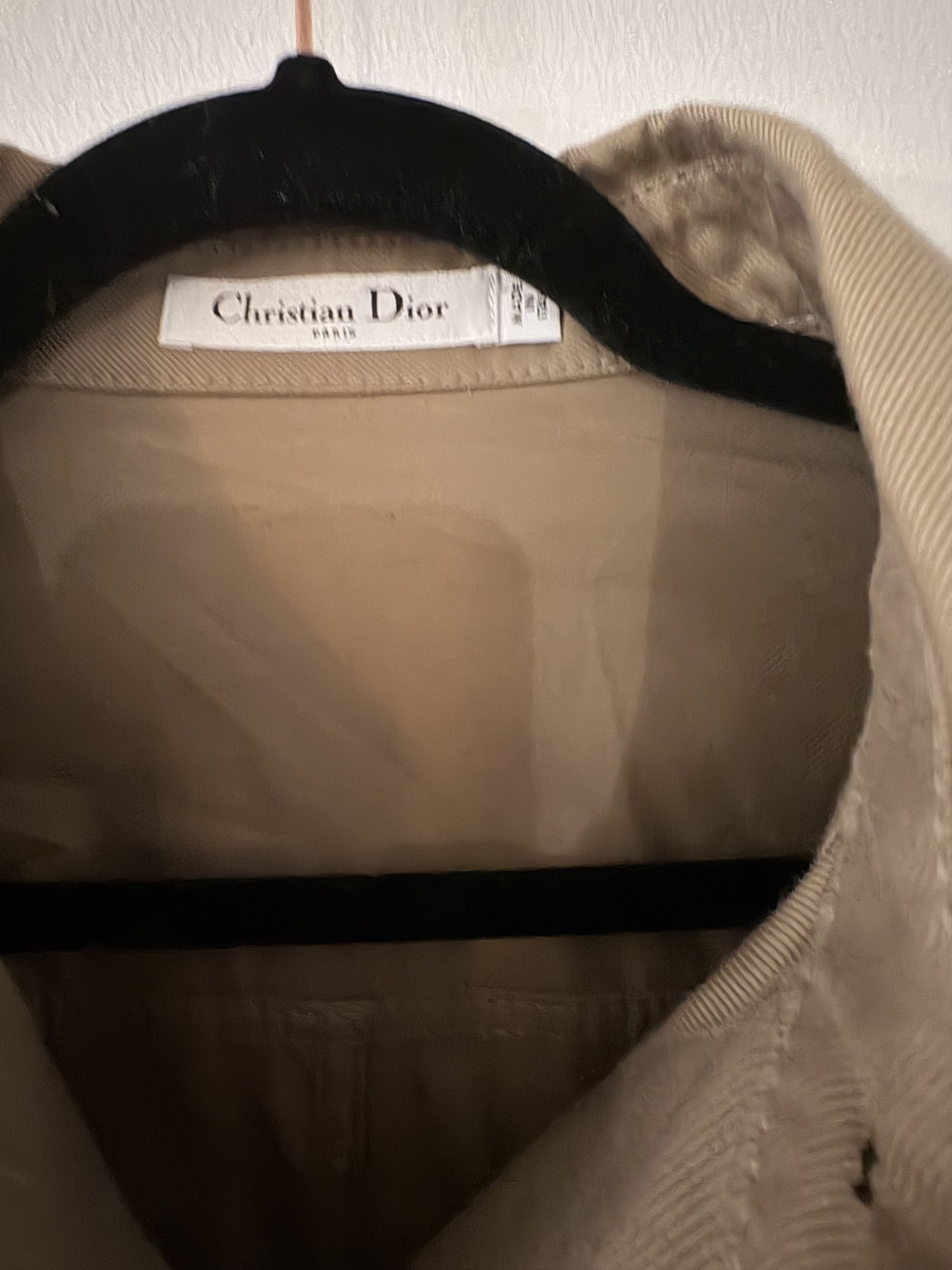 Dior Dior Belted Cotton Trench Coat Midi Dress in Tan SZ 6 NWOT Size S / US 4 / IT 40 - 9 Thumbnail