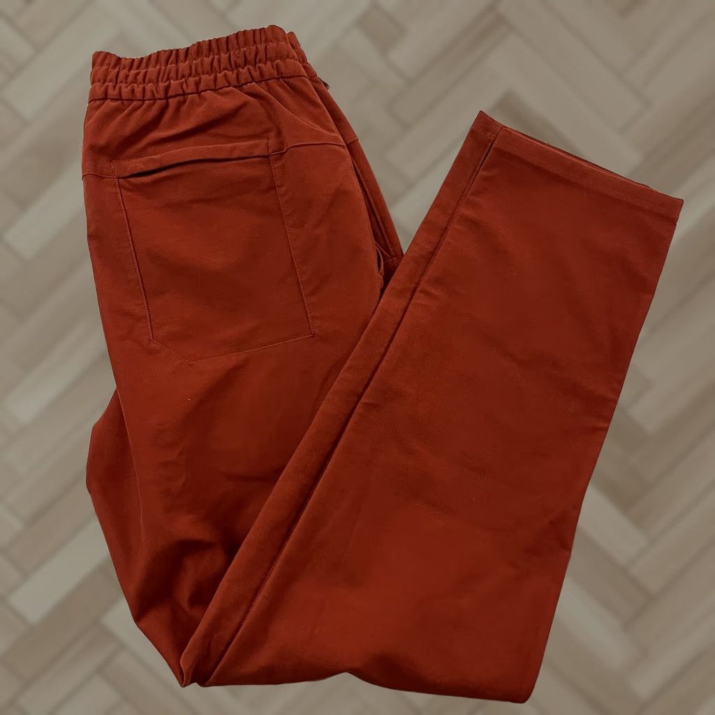 Lululemon Lululemon Bowline Pants Mens M Aztec Brick Rust Red Jogger Pants Activewear 90s? (adjust if needed) Size US 31 - 1 Thumbnail