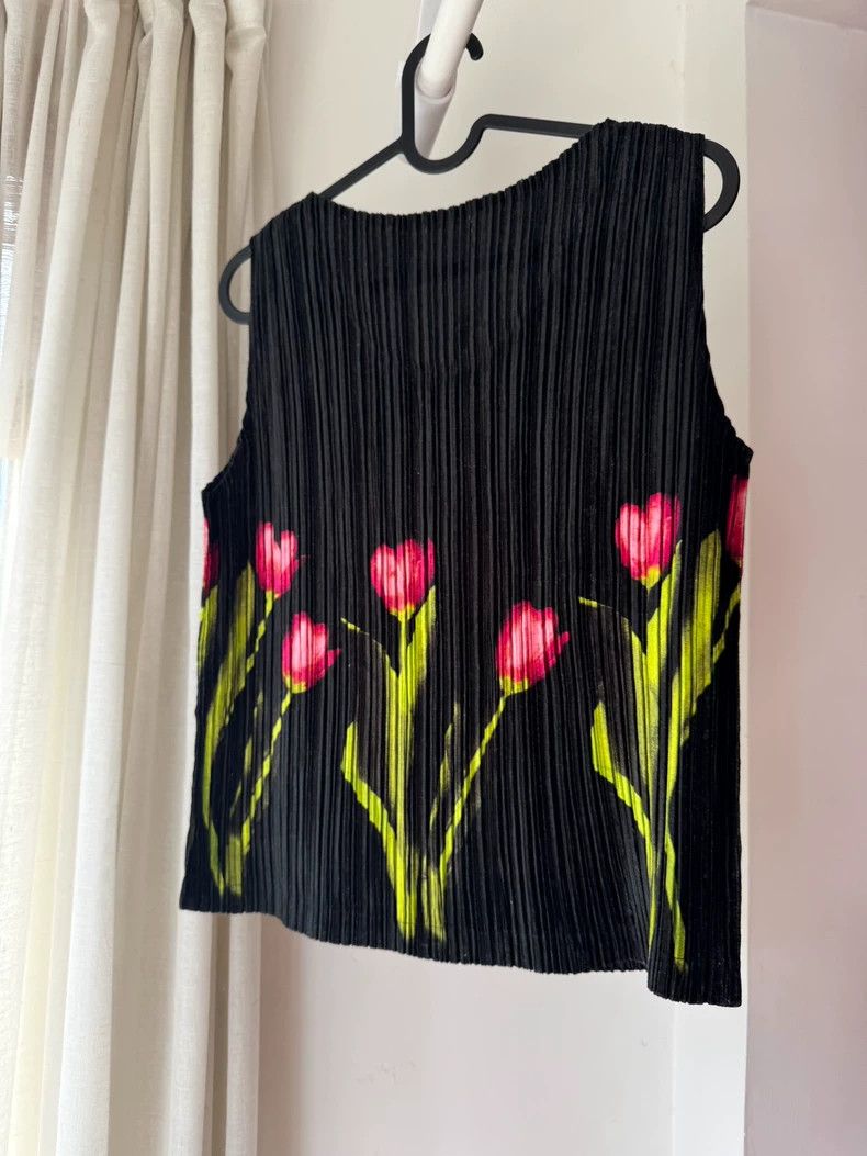 Issey Miyake issey miyake size:3 Velvet tulip vest Size XXS / US 00 / IT 34 - 2 Thumbnail