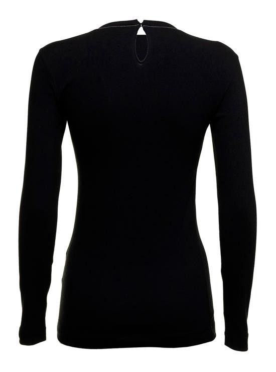 Brunello Cucinelli BRUNELLO CUCINELLI Women Tops MPTC8BJ300C101 Black Size M / US 6-8 / IT 42-44 - 1 Thumbnail