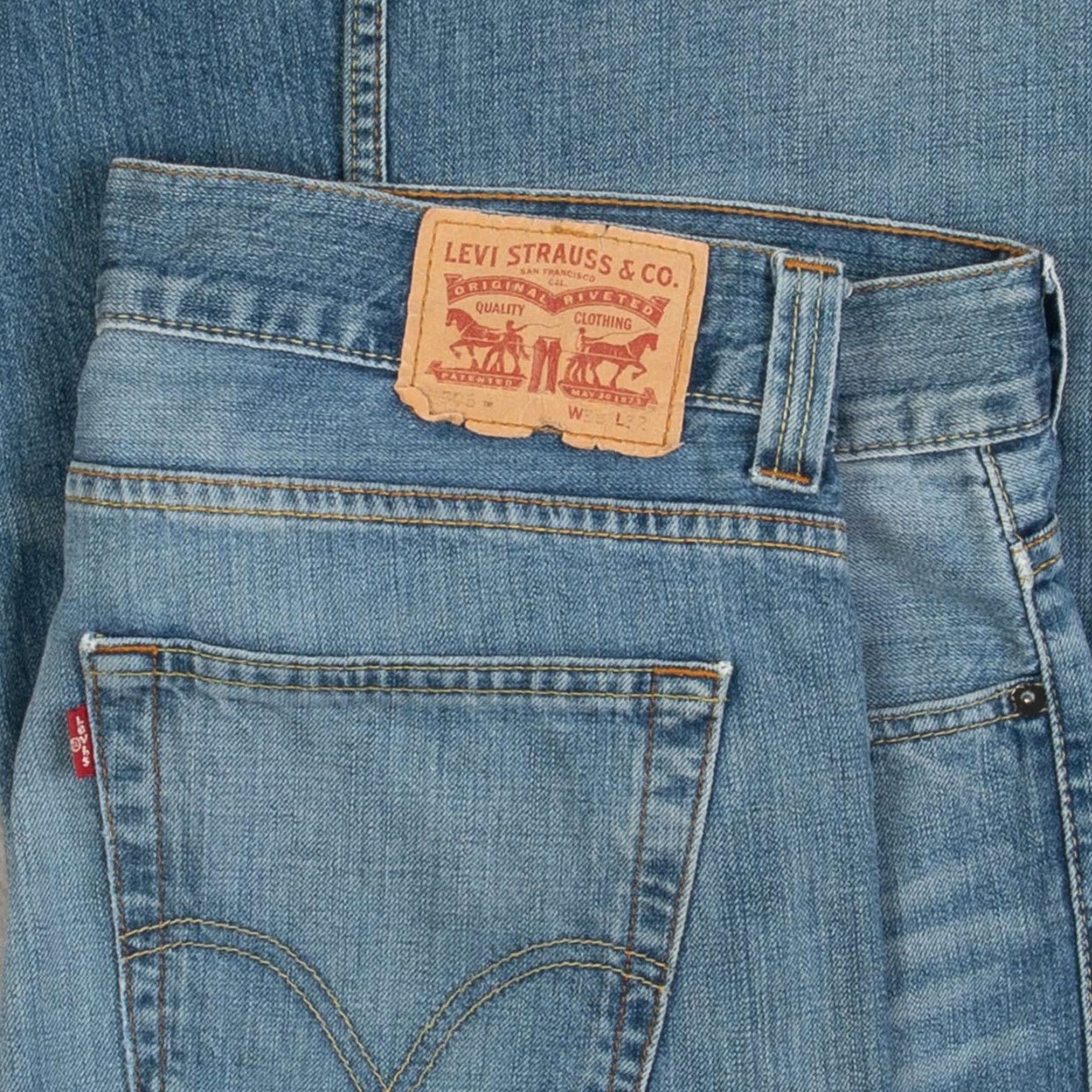 Levi's VINTAGE Levi's 505 Jeans Men Denim Blue Regular Straight W38 L30/32 Size US 38 / EU 54 - 6 Thumbnail