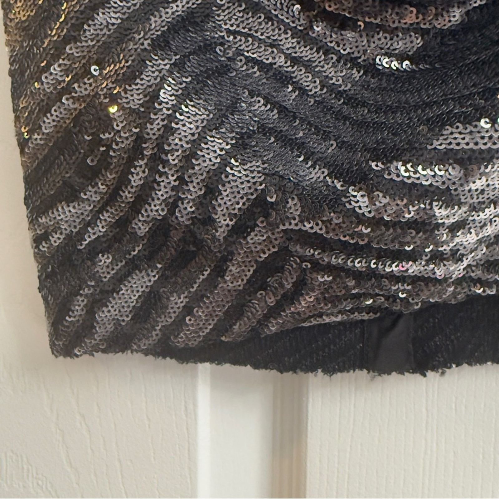 Iro BNWT IRO Shimmering Black/SilverMini Saria Skirt size 40 Size 27" / US 4 / IT 40 - 9 Thumbnail