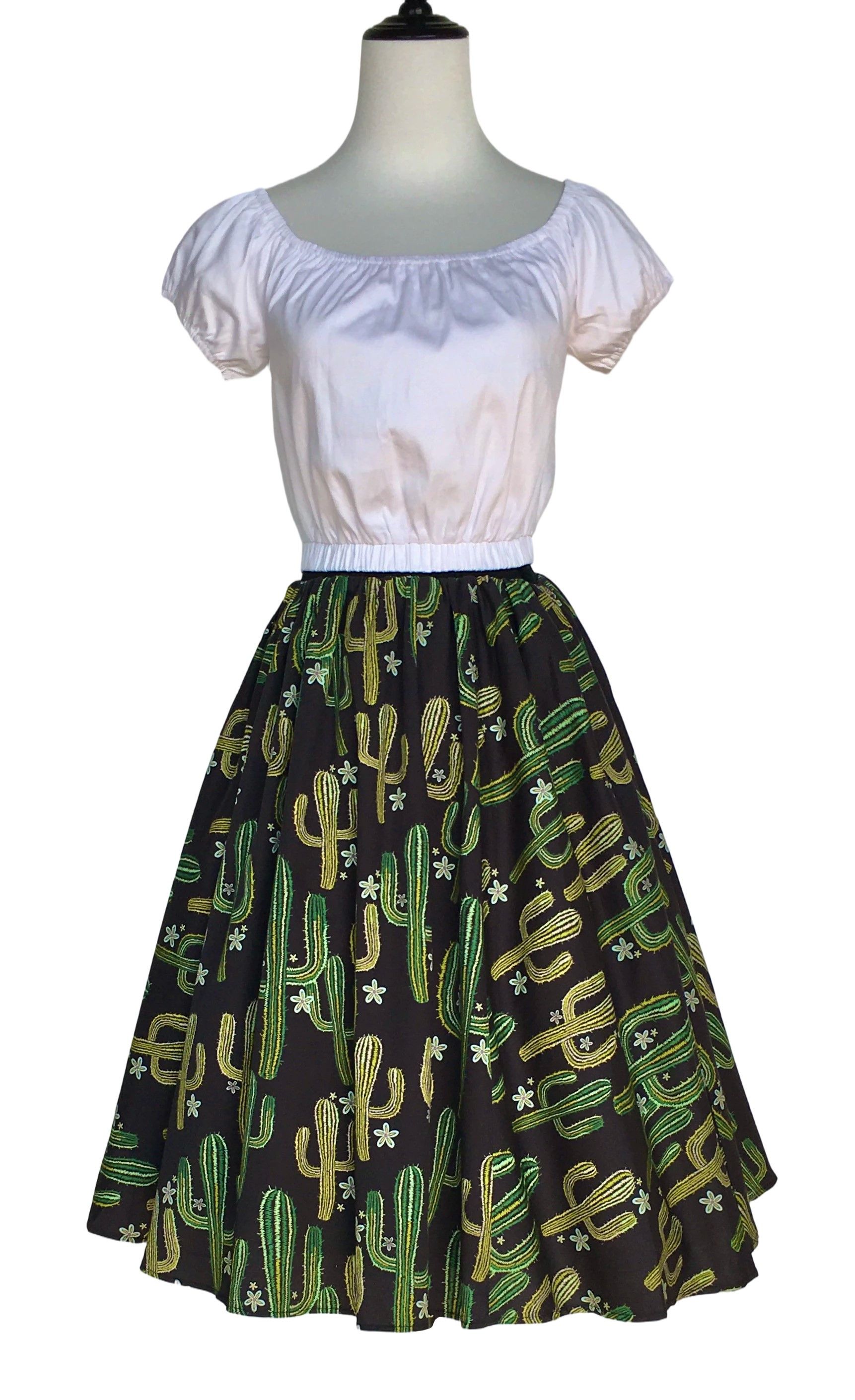 Other High Waist Print Skirt For Women One Size Size 36" / US 14 / IT 50 - 3 Thumbnail