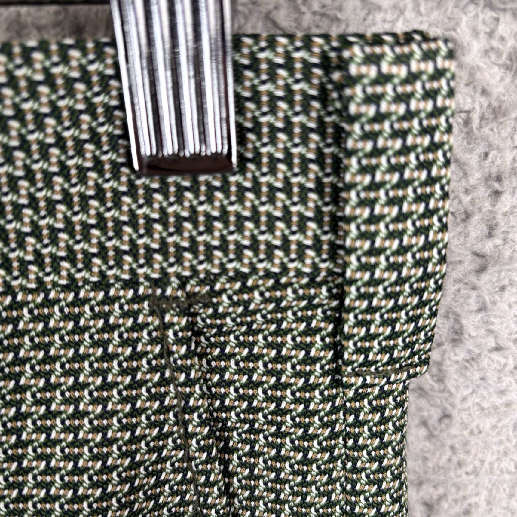 Blair NOS John Blair Polyester Pants Mens 32x28 Spruce Green Disco Vintage 60s 70s USA Size US 32 / EU 48 - 3 Thumbnail