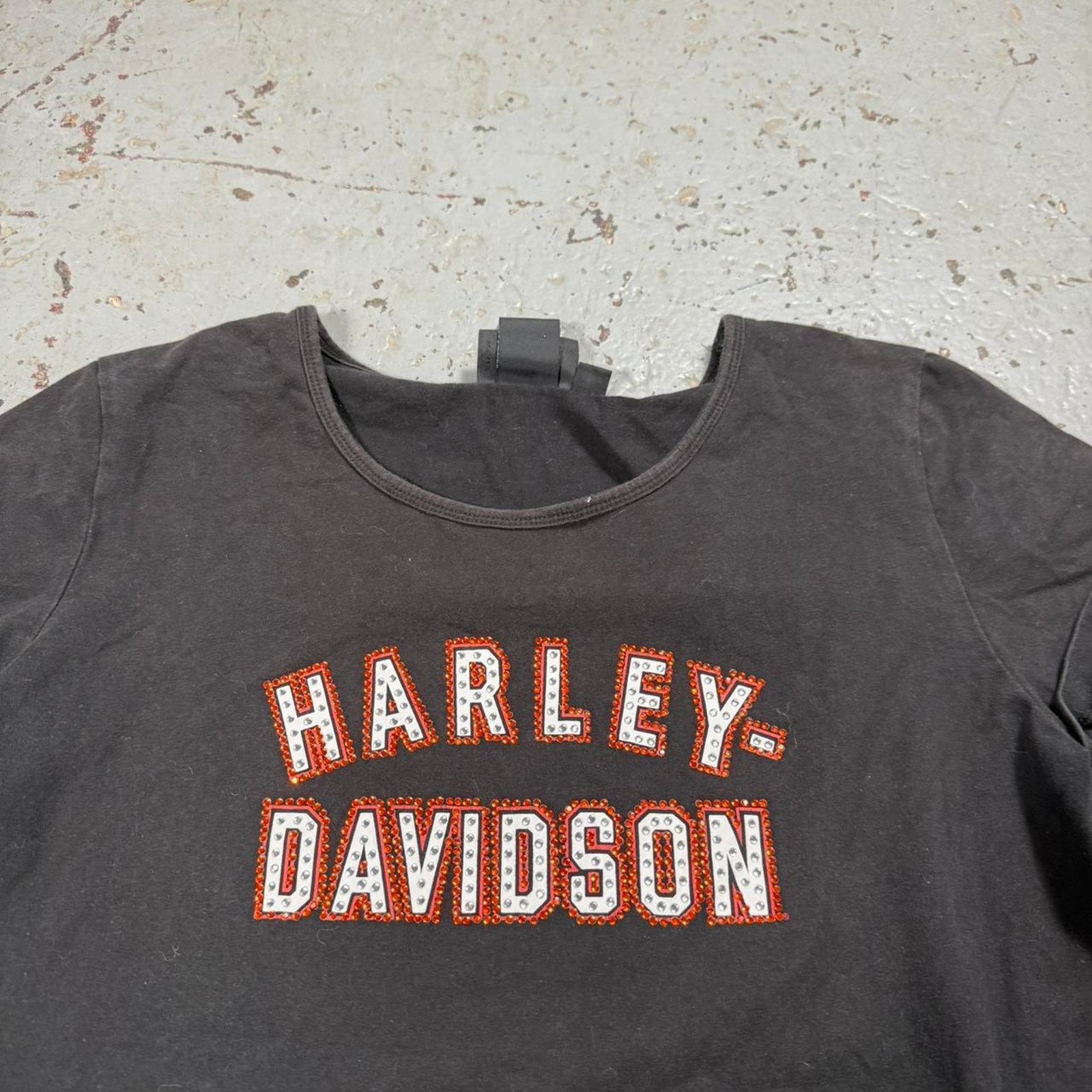 Harley Davidson Vintage harley davidson rhinestone tee Size S / US 4 / IT 40 - 4 Thumbnail