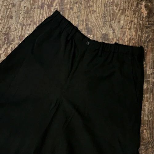 Yohji Yamamoto Yohji Yamamoto POUR HOMME wool gabardine hakama pants Size US 33 - 2 Thumbnail