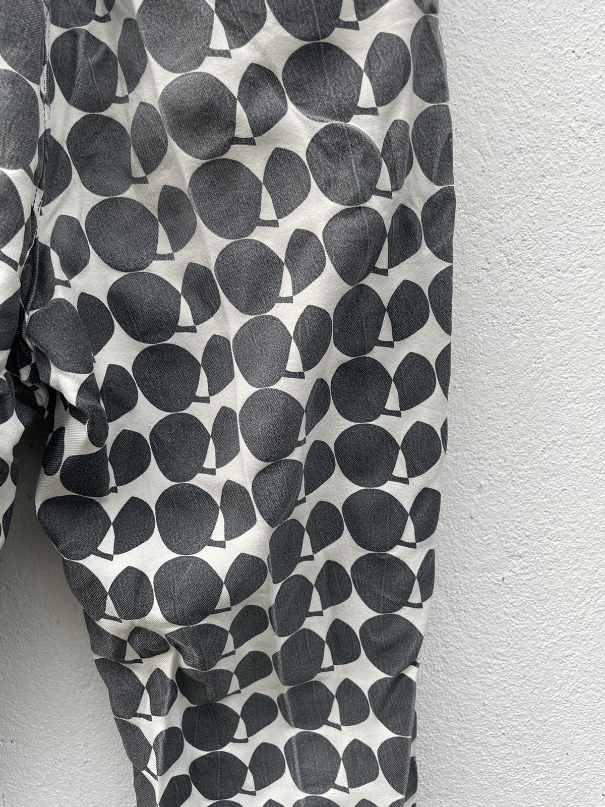 Comme des Garcons Black Comme Des Garcons CDG Black Dot Polyester Faded Pants Size US 31 - 12 Thumbnail