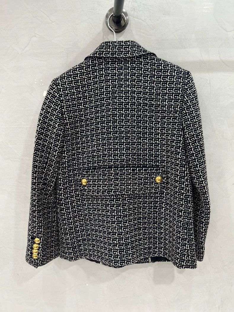 Gucci Gucci Size 38 Full G letter logo wool jacket 2503-Nextarrow Size US S / EU 44-46 / 1 - 6 Thumbnail