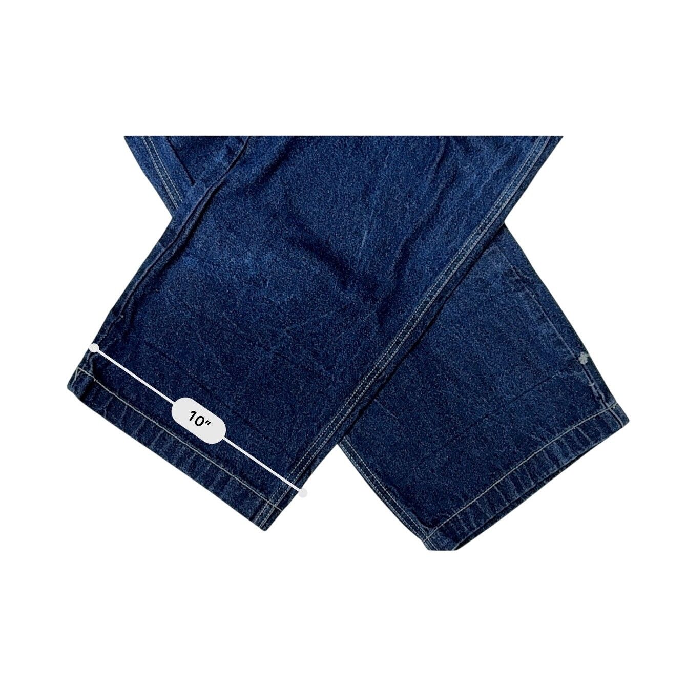 Brooklyn Xpress Brooklyn Xpress Vintage Carpenter Blue Jeans 40 Y2k Hipster Size US 40 / EU 56 - 6 Thumbnail