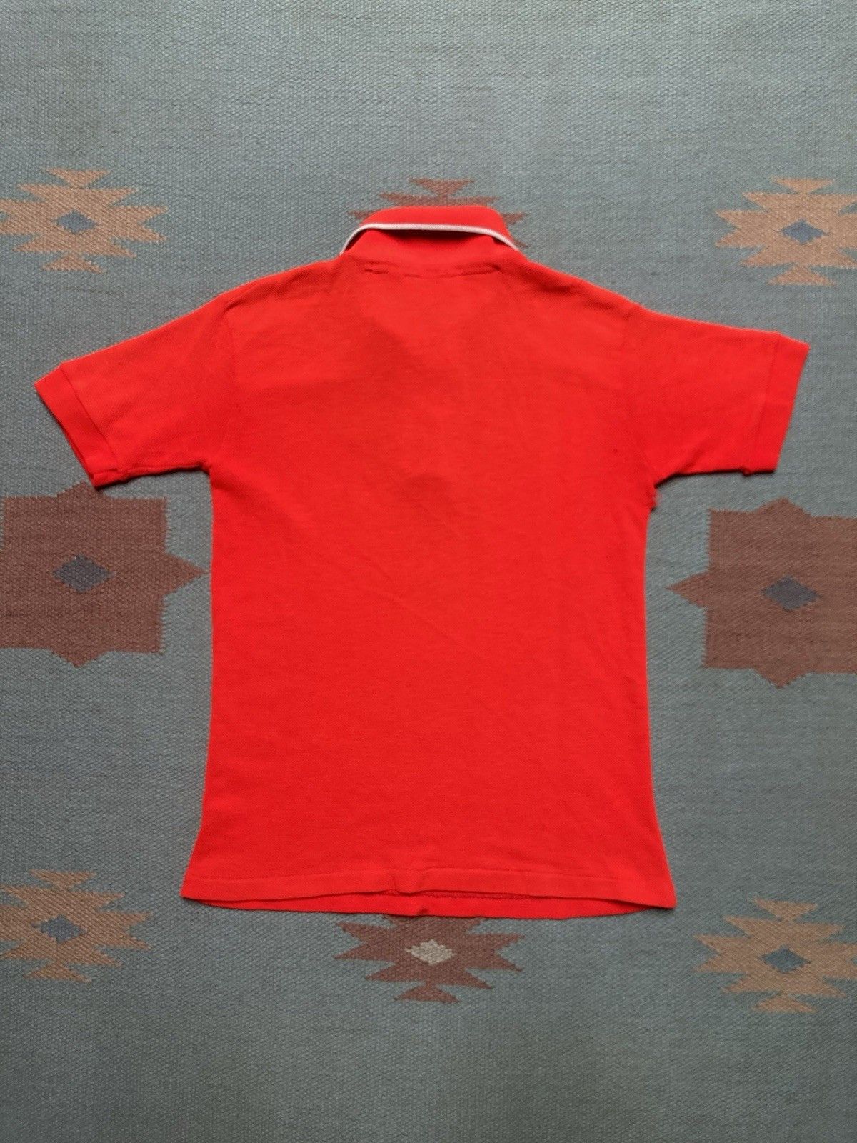 Vintage 60s short sleeve polo shirt jacquard knit women’s baby tee Size S / US 4 / IT 40 - 8 Thumbnail