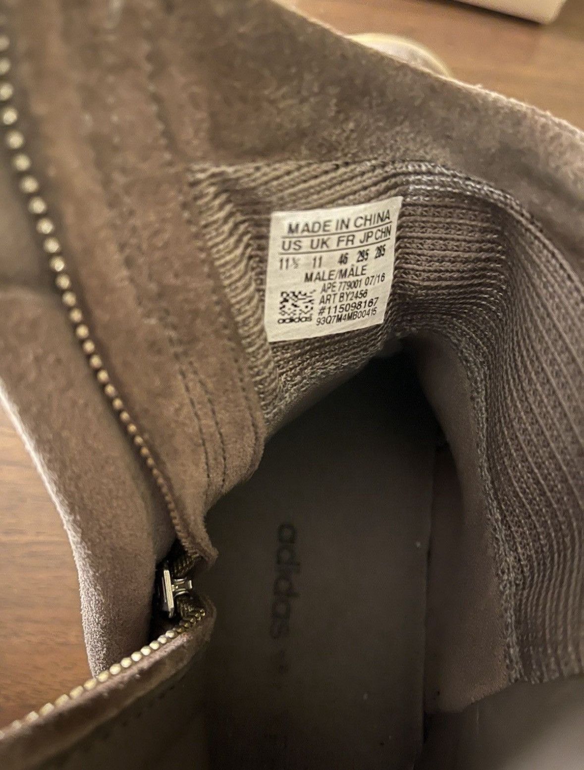Adidas Yeezy Boost 750 Chocolate 2016 Size US 11.5 / EU 44-45 - 6 Thumbnail