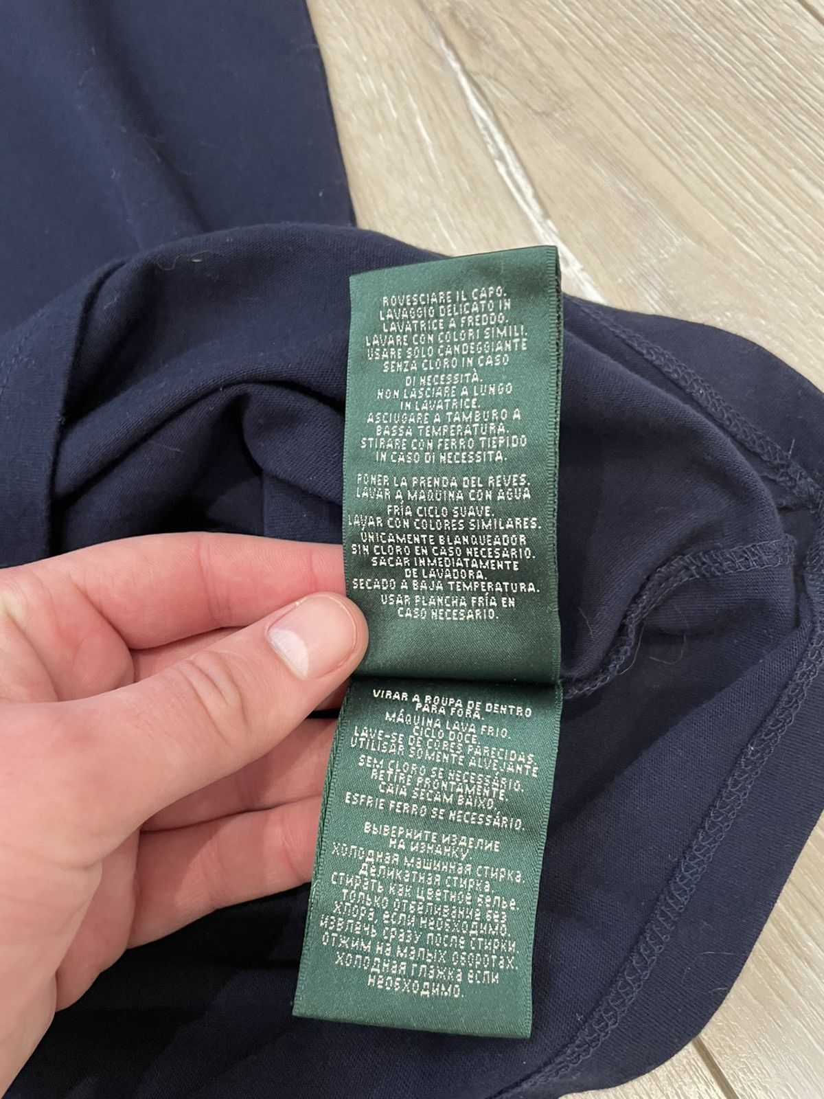 RRL Ralph Lauren Ralph Lauren Sport Dark Blue Knitwear tee #A2499 Size S / US 4 / IT 40 - 5 Thumbnail