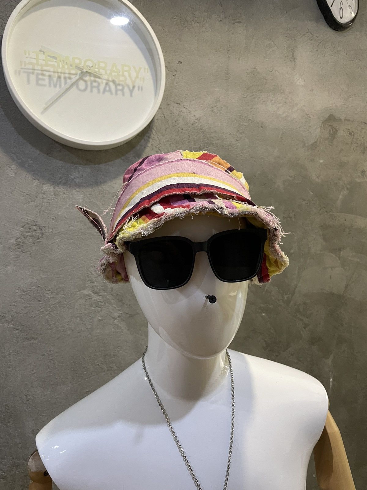 Jacques Marie Mage Jaques Le Corre (Made in France) Stiches Art Bucket Hat Size ONE SIZE - 13 Thumbnail