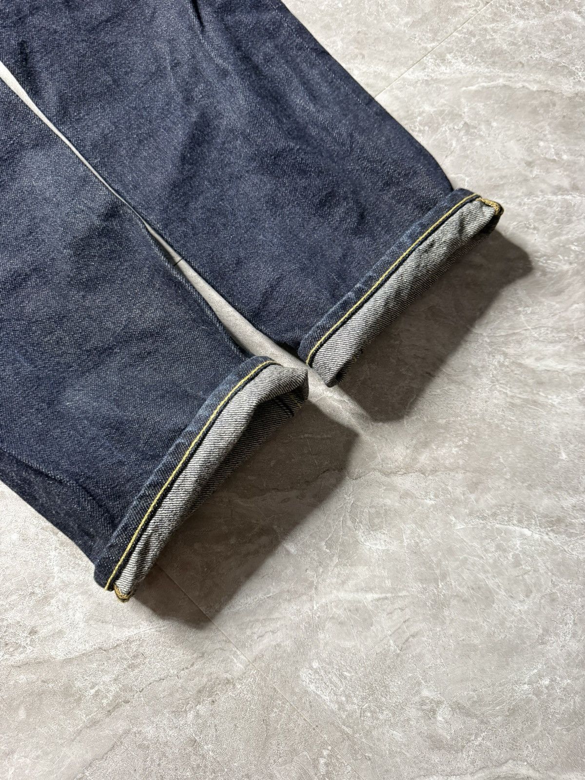 Visvim Visvim S/S 19 03R Selvedge Waist Raw Indigo Dyed Jeans Size US 32 / EU 48 - 10 Thumbnail